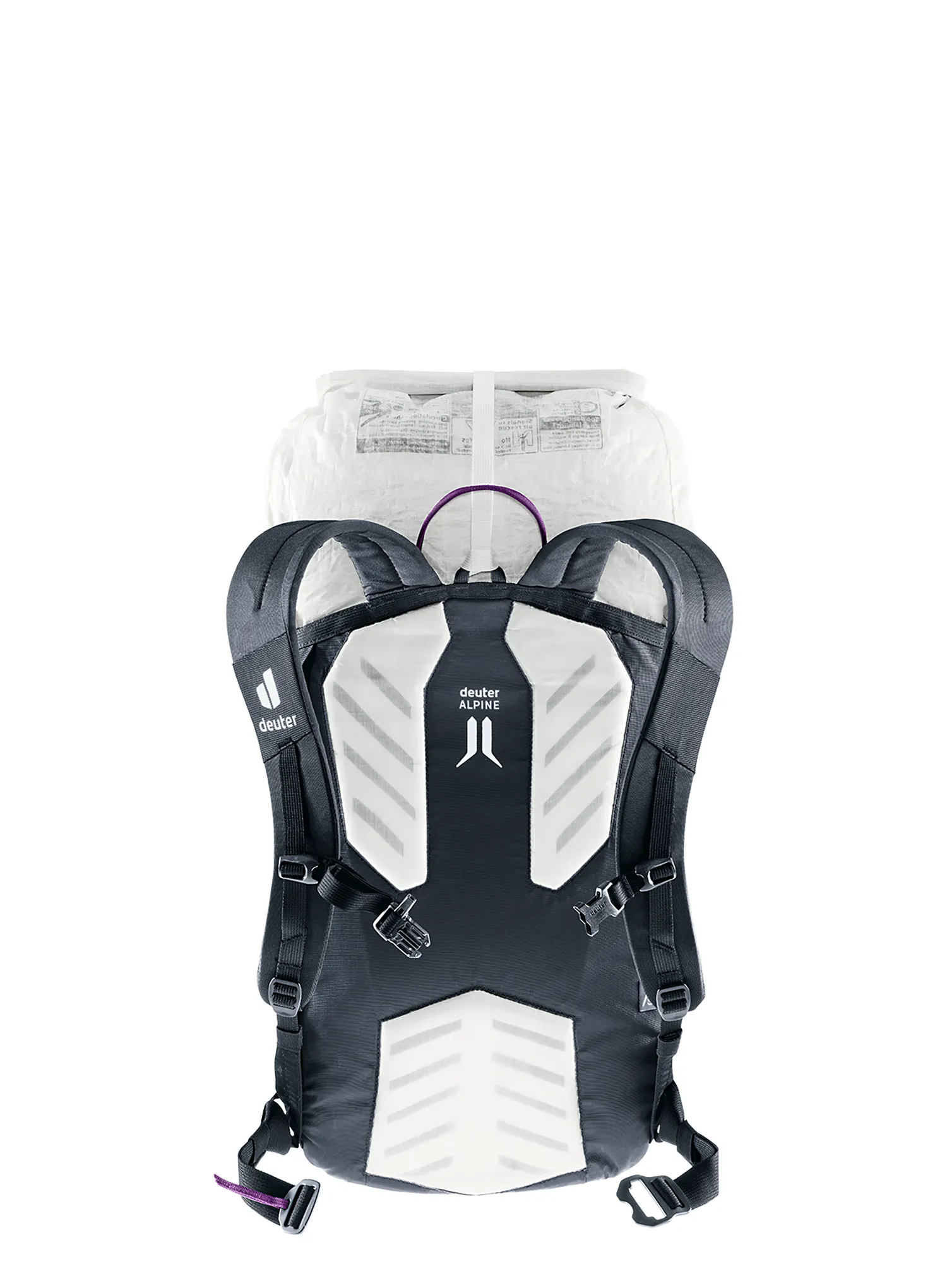 Ženski planinarski ruksak Deuter Guide Ultra 24 SL - white/black