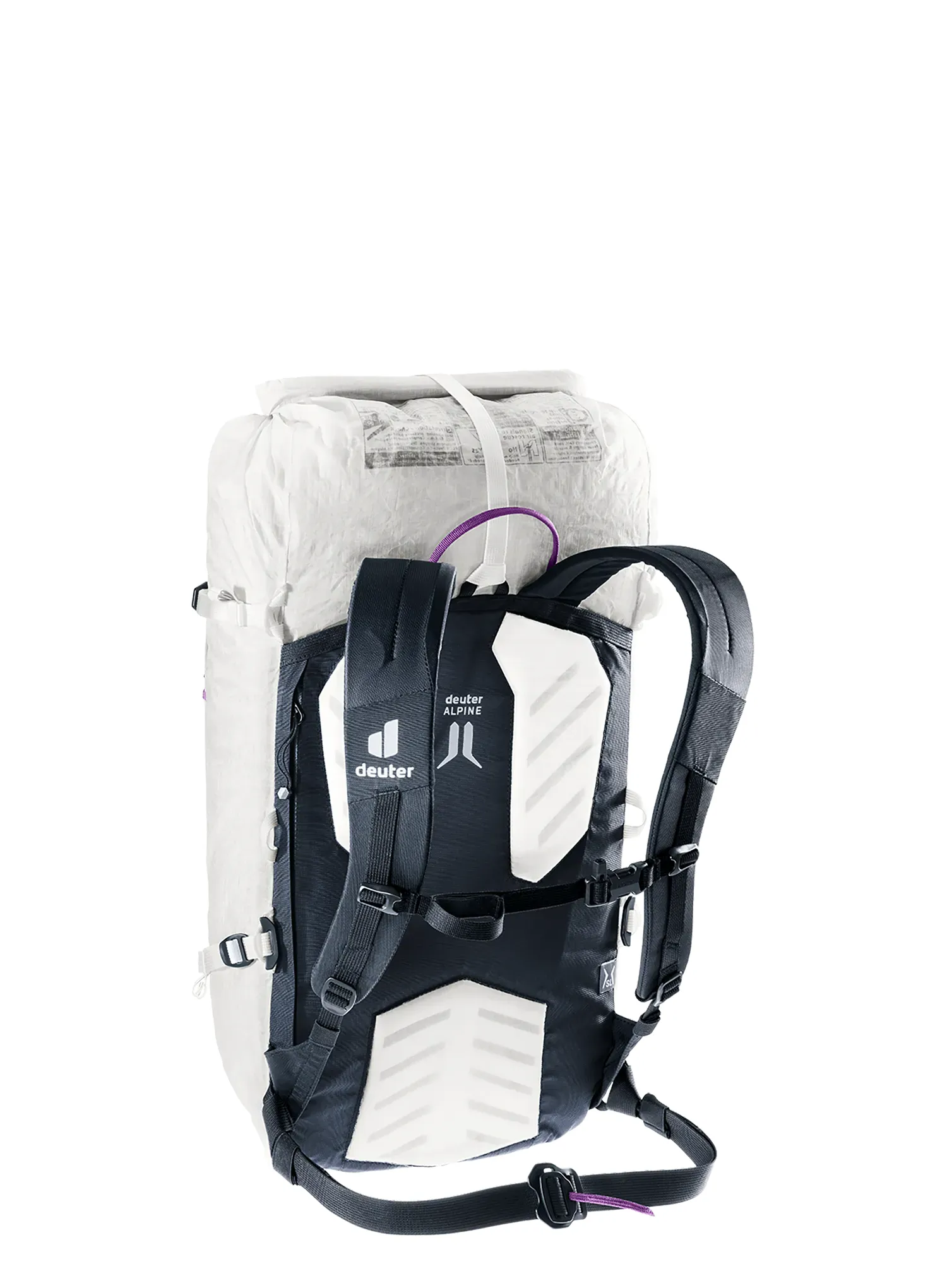 Ženski planinarski ruksak Deuter Guide Ultra 24 SL - white/black