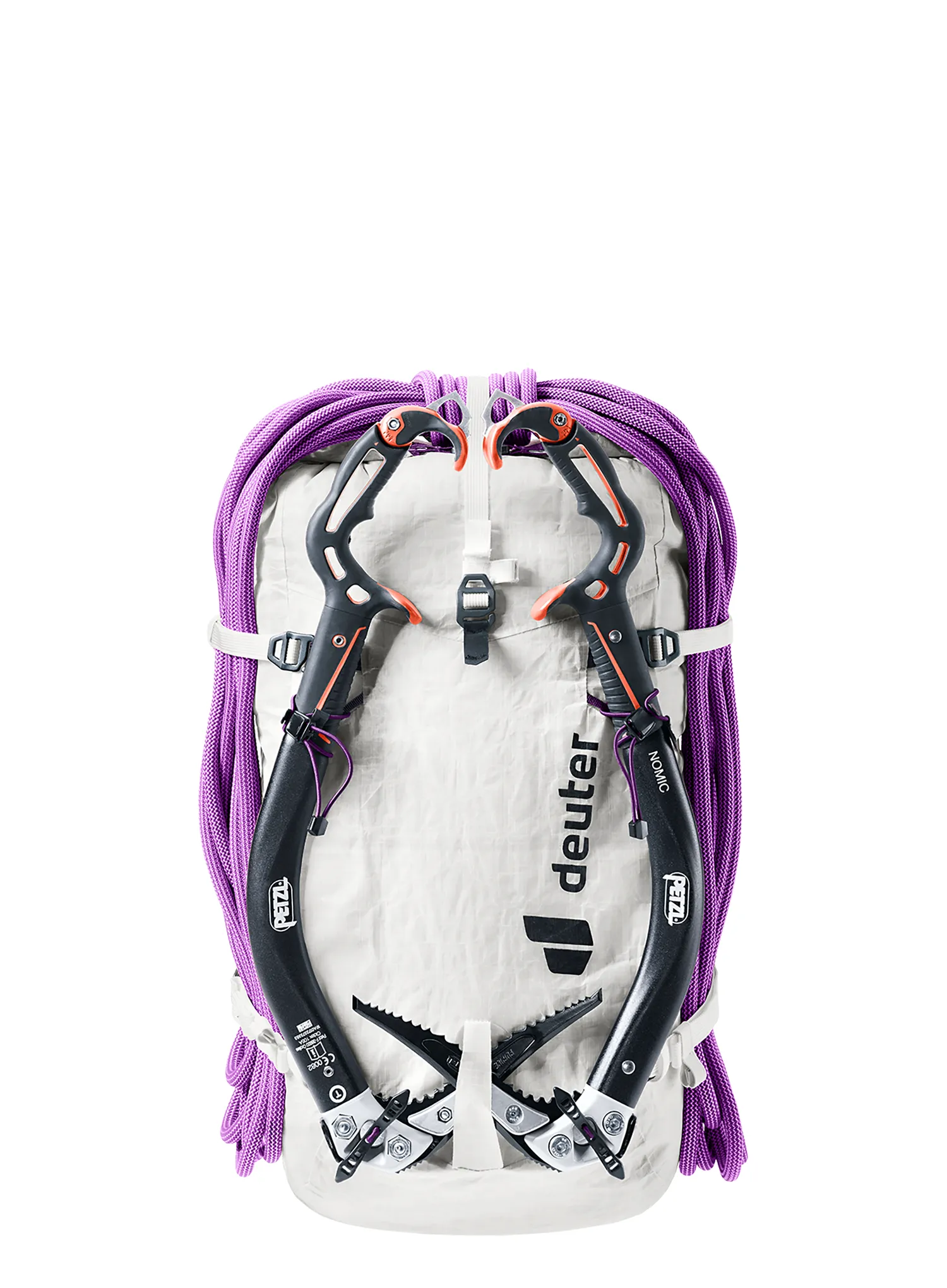 Ženski planinarski ruksak Deuter Guide Ultra 24 SL - white/black