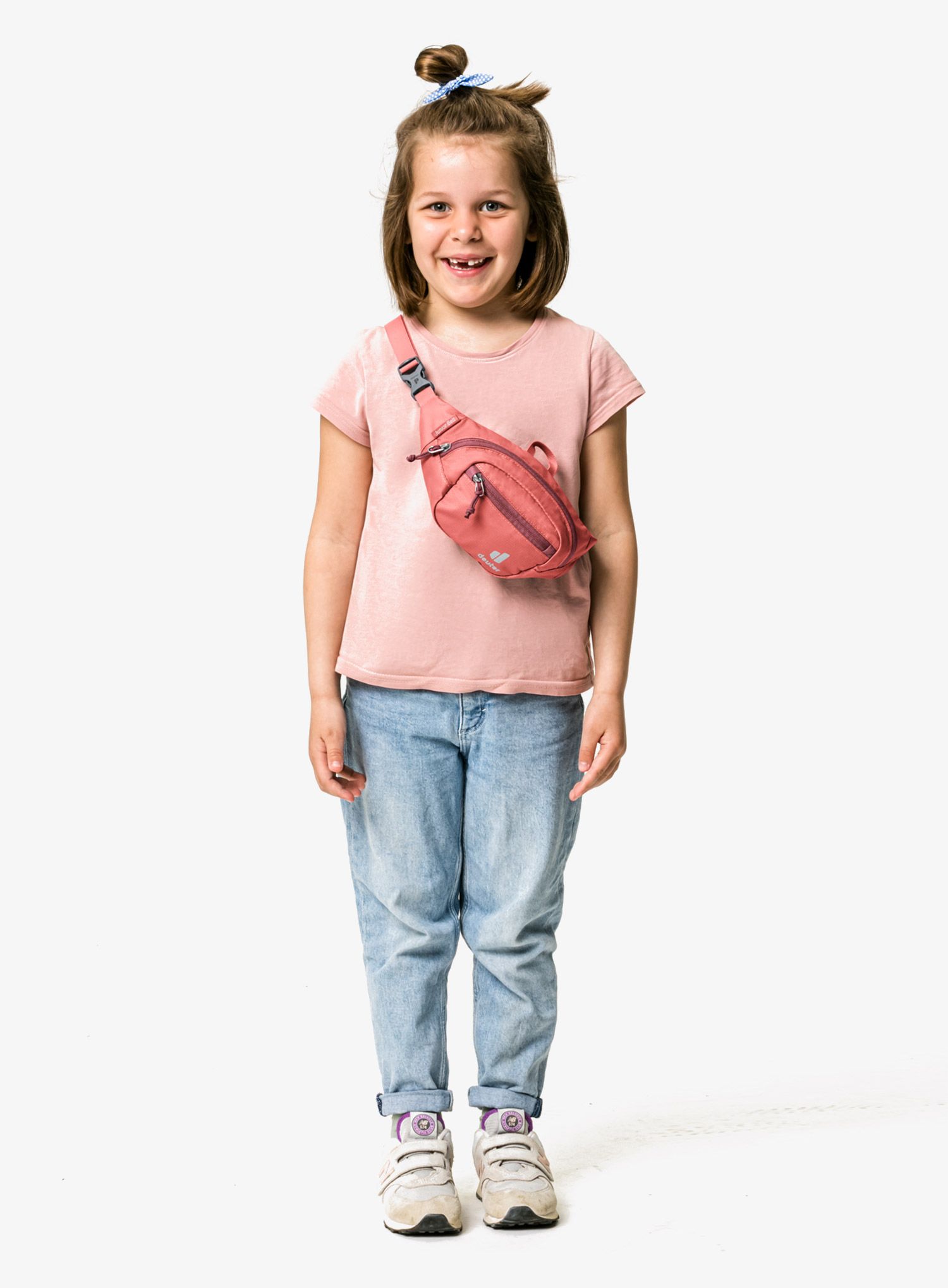 Dječja torbica oko struka Deuter Junior Belt - currant