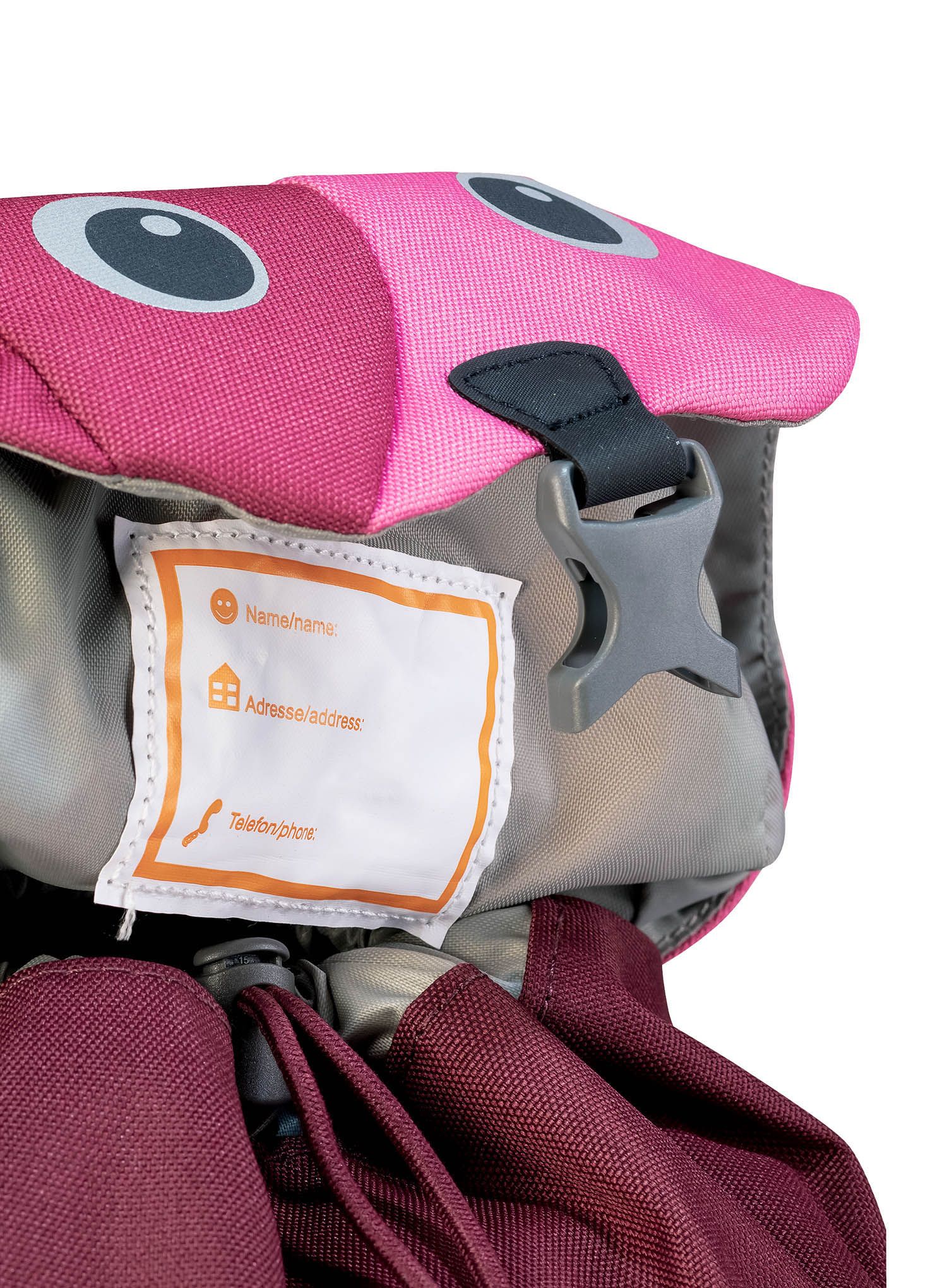Planinarski ruksak za dijete Deuter Kikki - hotpink/maron