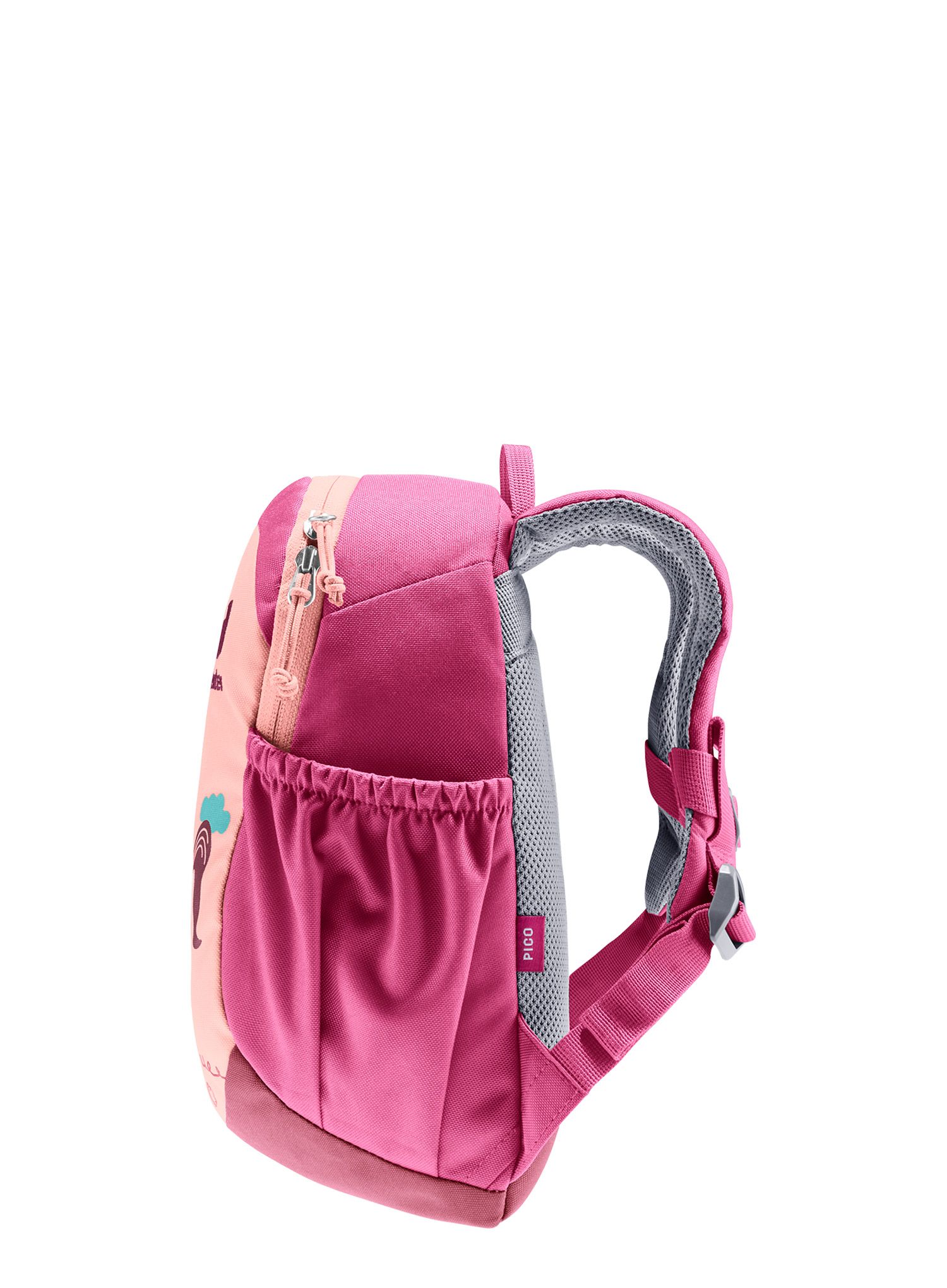 Dječji planinarski ruksak Deuter Pico - bloom/ruby