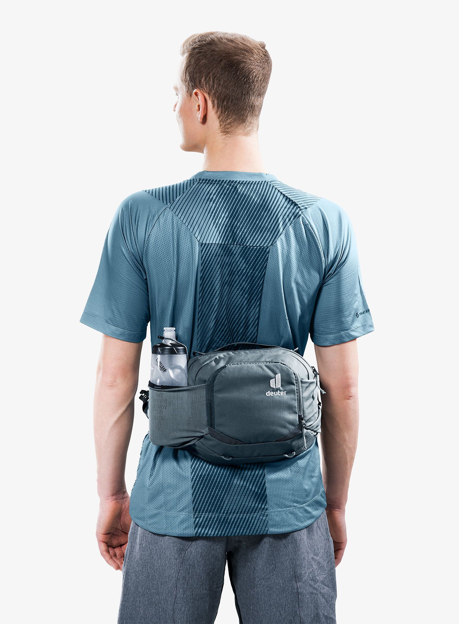 Biciklistička torbica oko struka Deuter Pulse Pro 5 - graphite