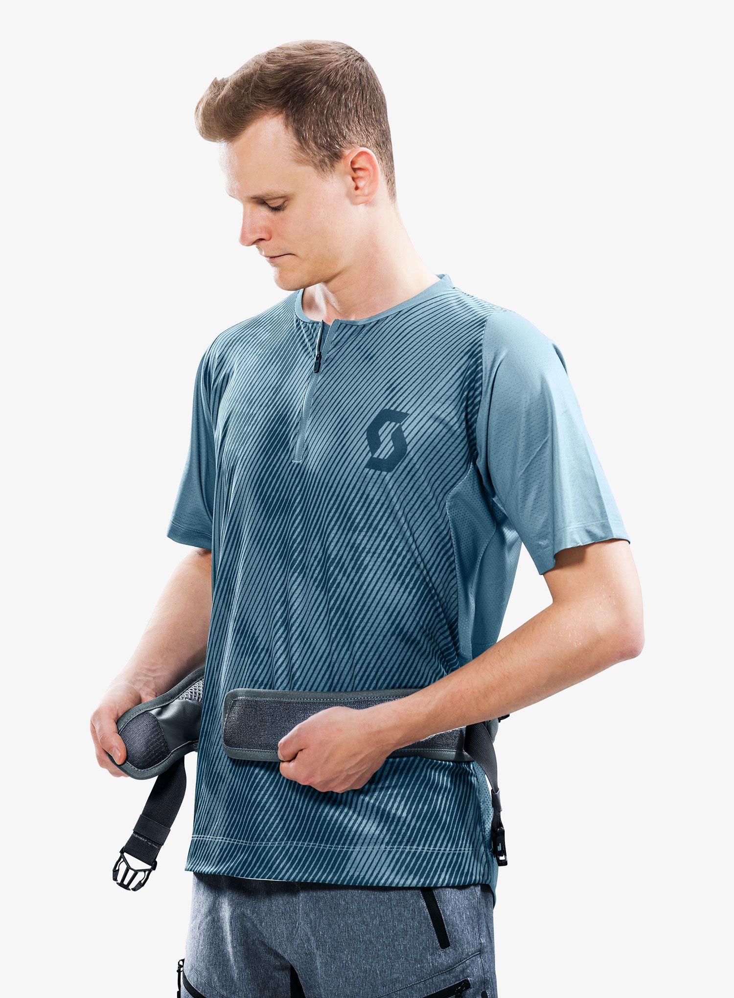 Biciklistička torbica oko struka Deuter Pulse Pro 5 - graphite