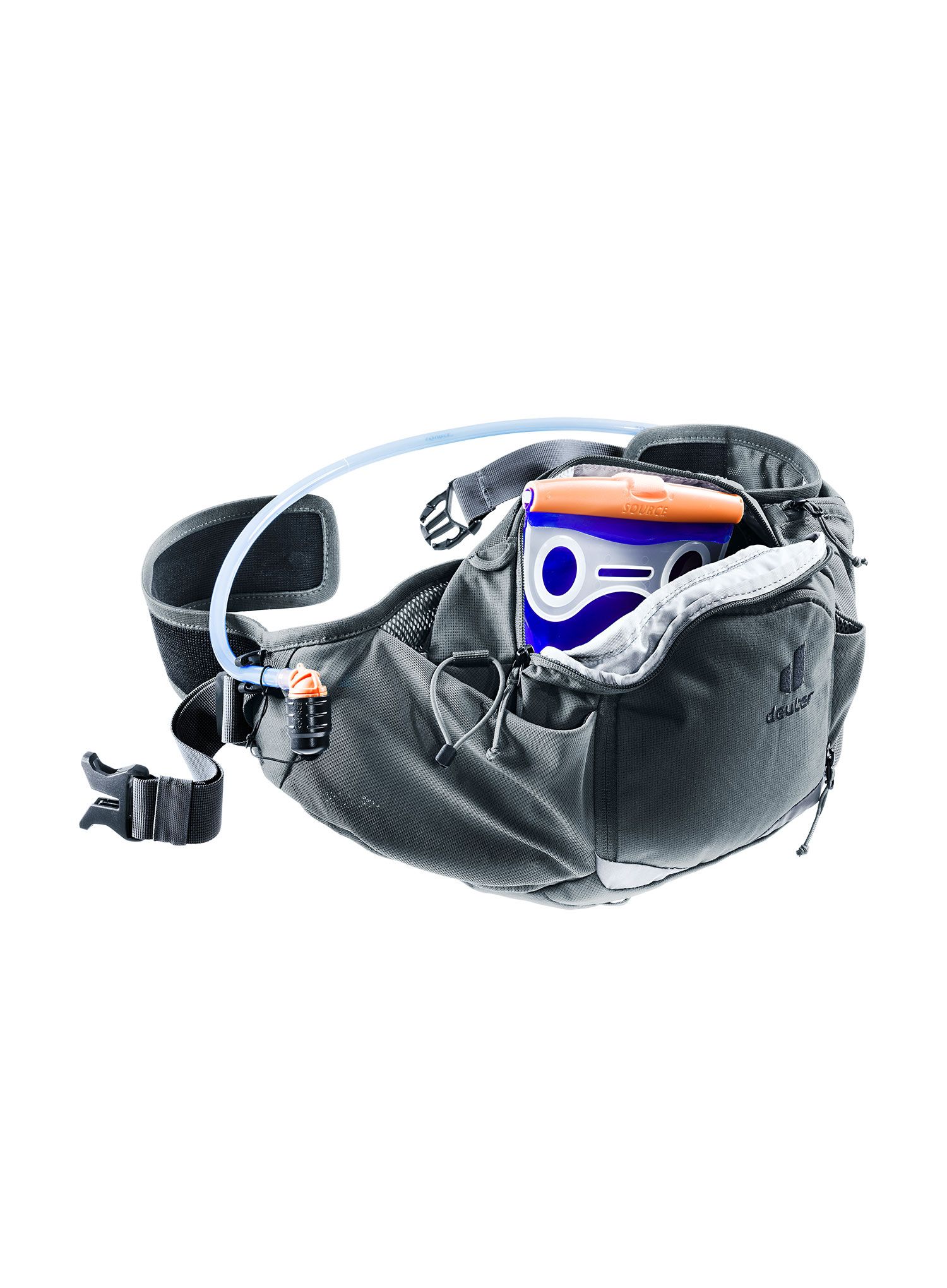 Biciklistička torbica oko struka Deuter Pulse Pro 5 - graphite
