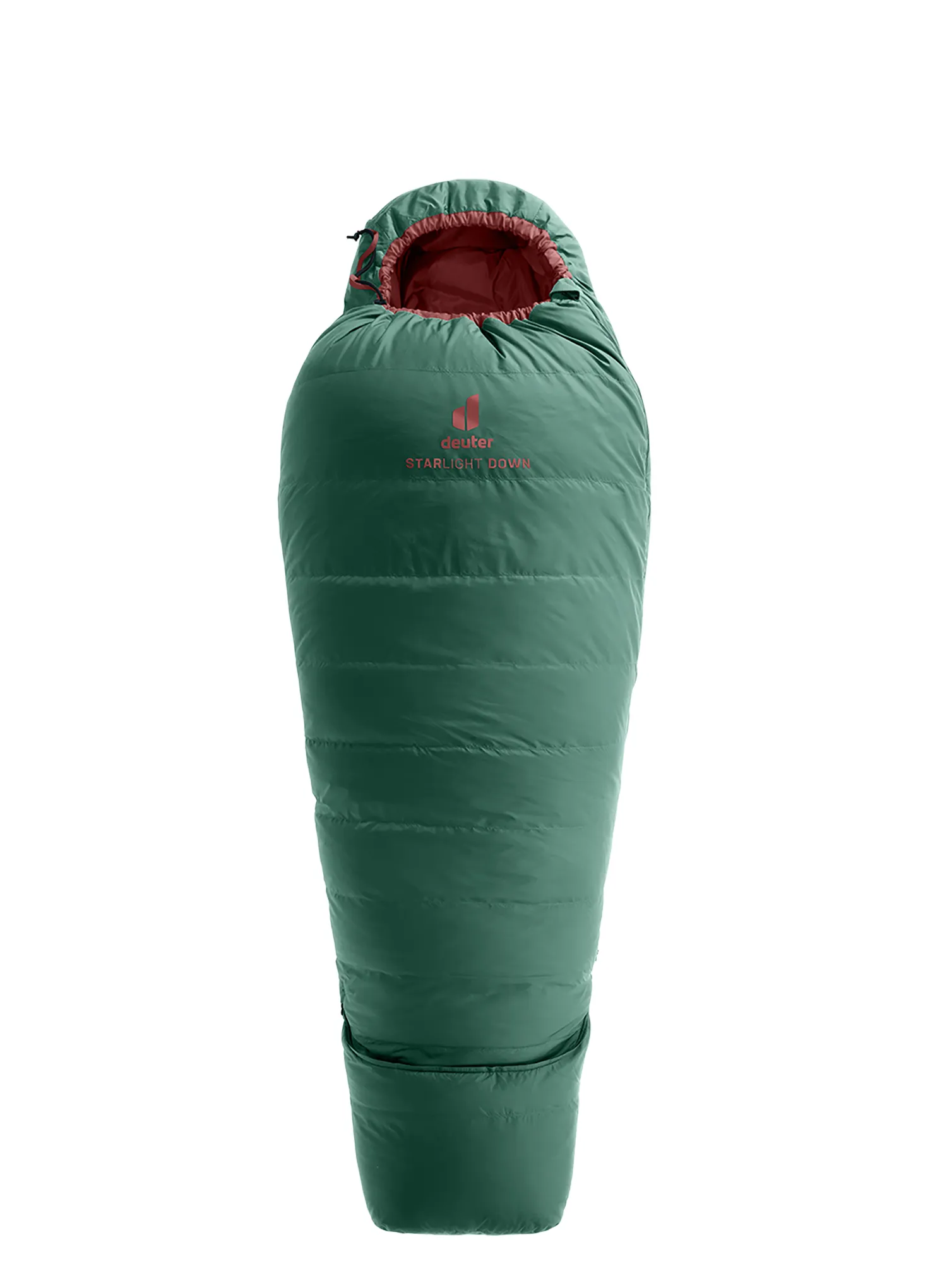 Dječja vreća za spavanje Deuter Starlight Down (130–170 cm) - seagreen/redwood