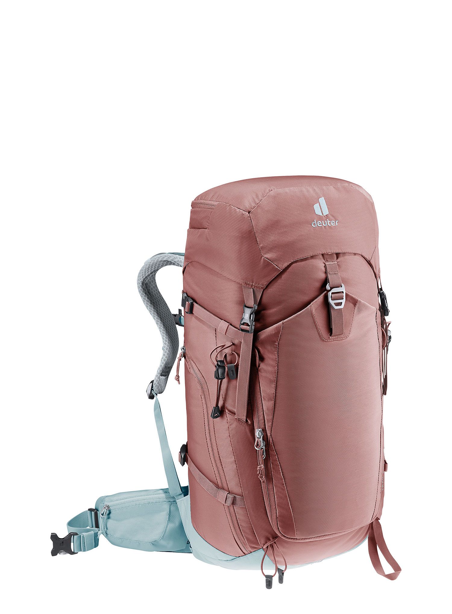 Ženski ruksak Deuter Trail Pro 34 SL - caspia/dusk/dusk