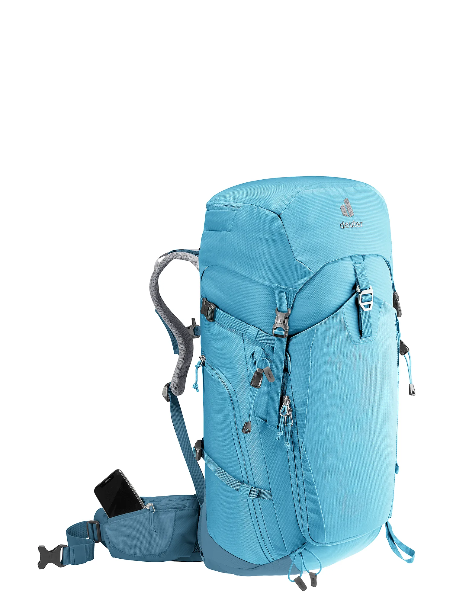 Ženski ruksak Deuter Trail Pro 34 SL - lagoon/atlantic
