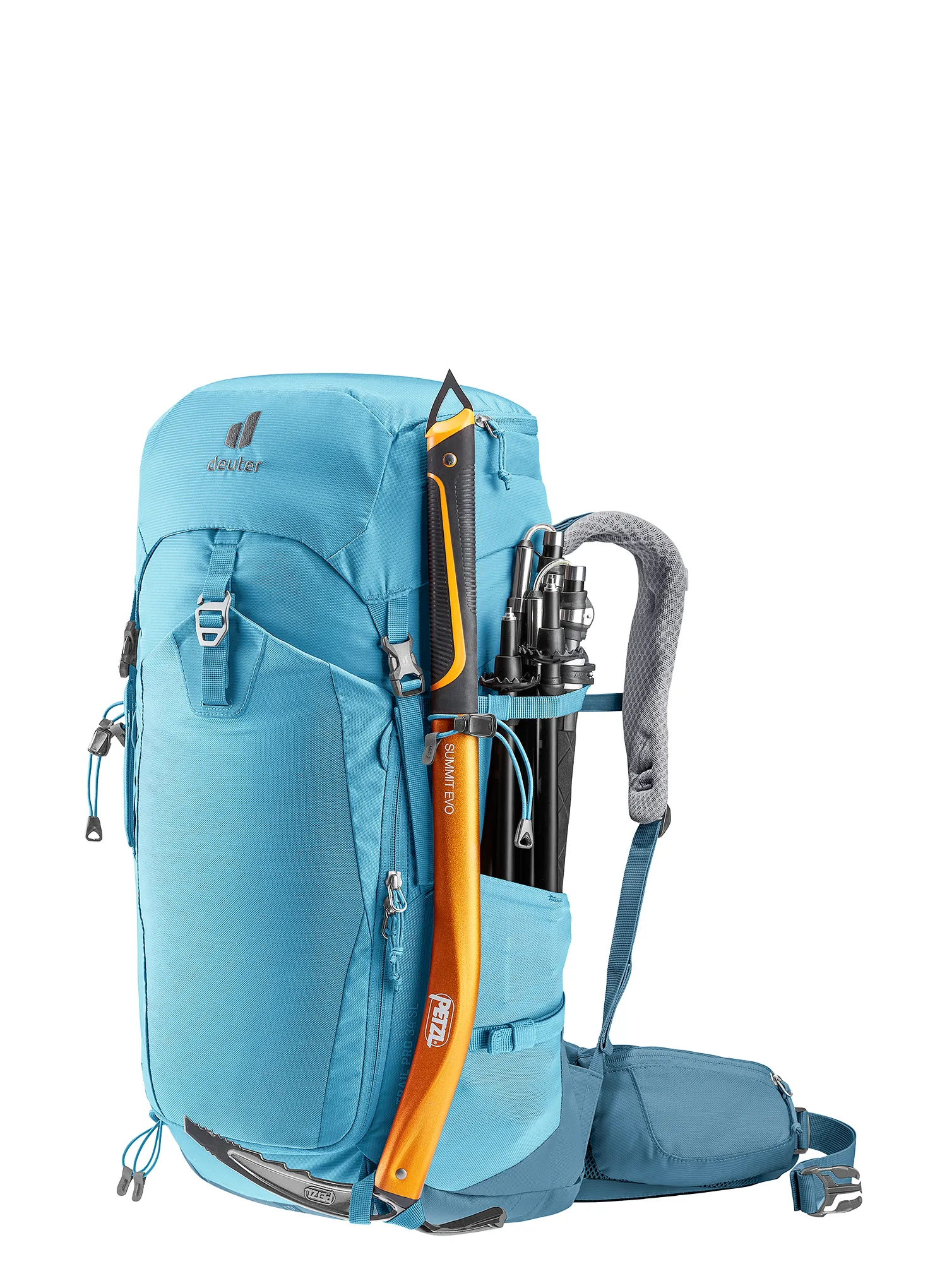 Ženski ruksak Deuter Trail Pro 34 SL - lagoon/atlantic