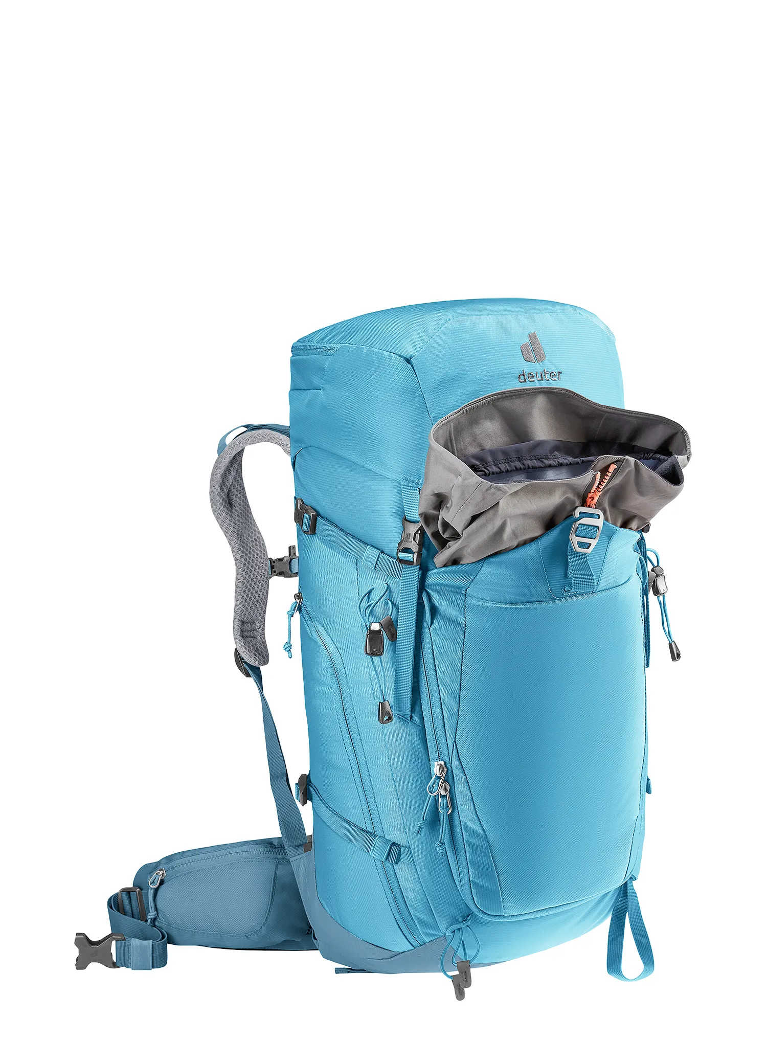 Ženski ruksak Deuter Trail Pro 34 SL - lagoon/atlantic