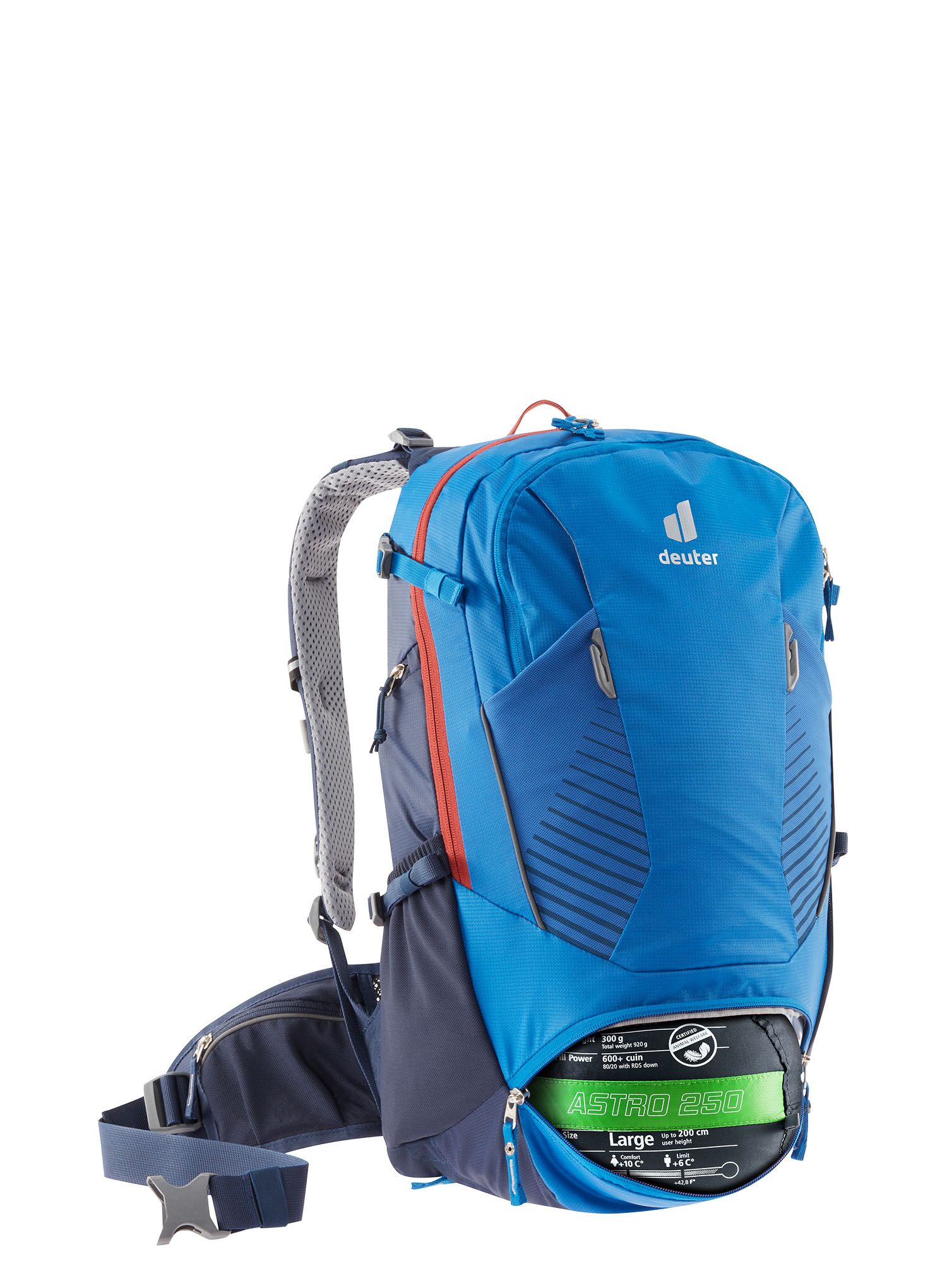 Biciklistički ruksak Deuter Trans Alpine 24 - lapis/navy