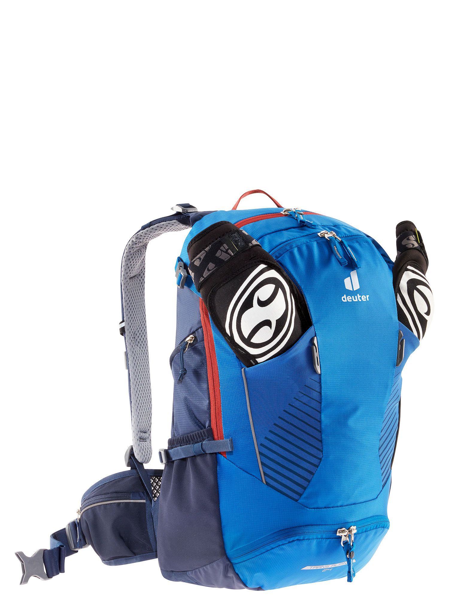 Biciklistički ruksak Deuter Trans Alpine 24 - lapis/navy
