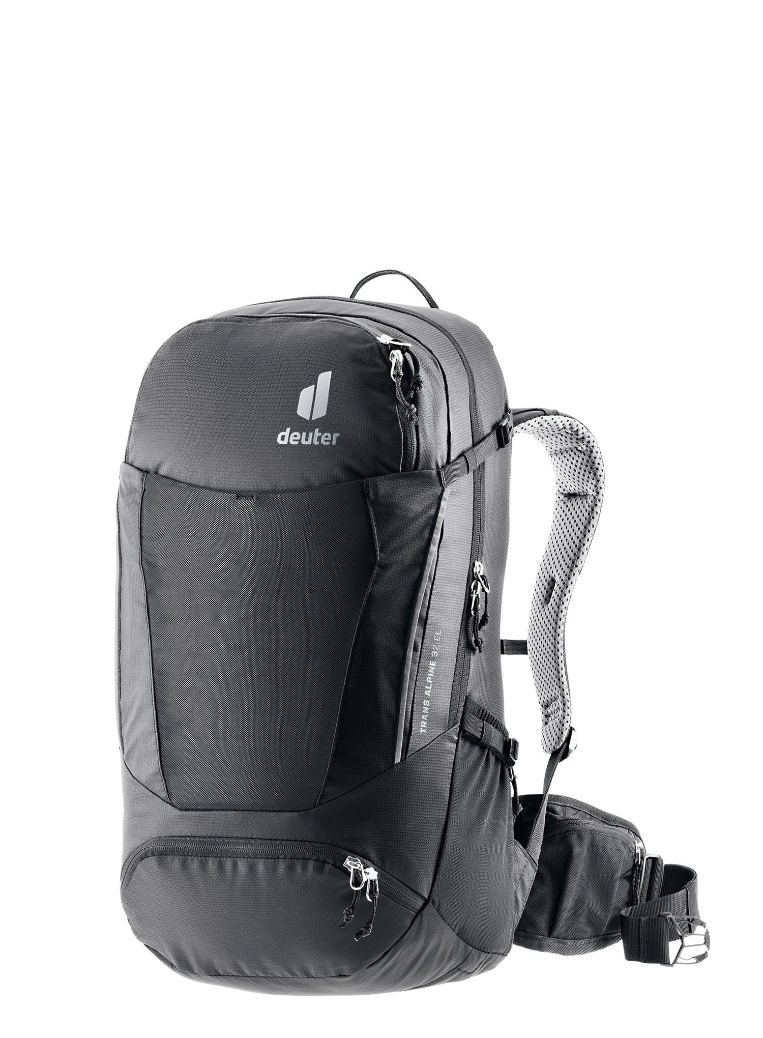 Biciklistički ruksak Deuter Trans Alpine 32 EL - black/black