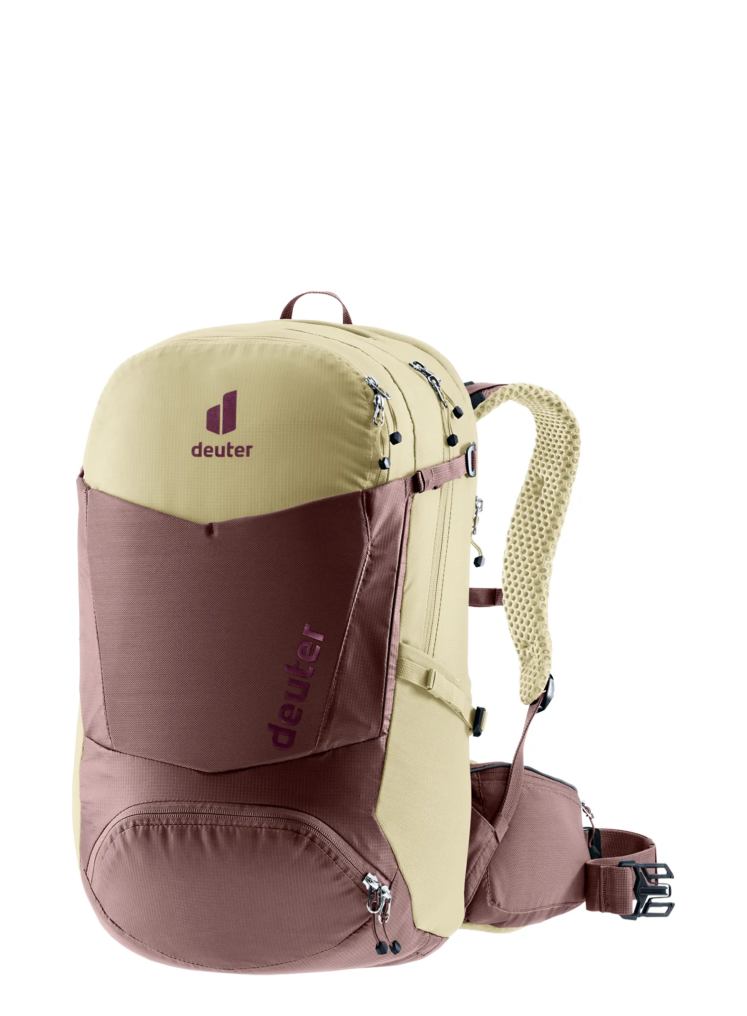 Ženski biciklistički ruksak Deuter Trans Alpine Pro 26 SL - ashrose/desert