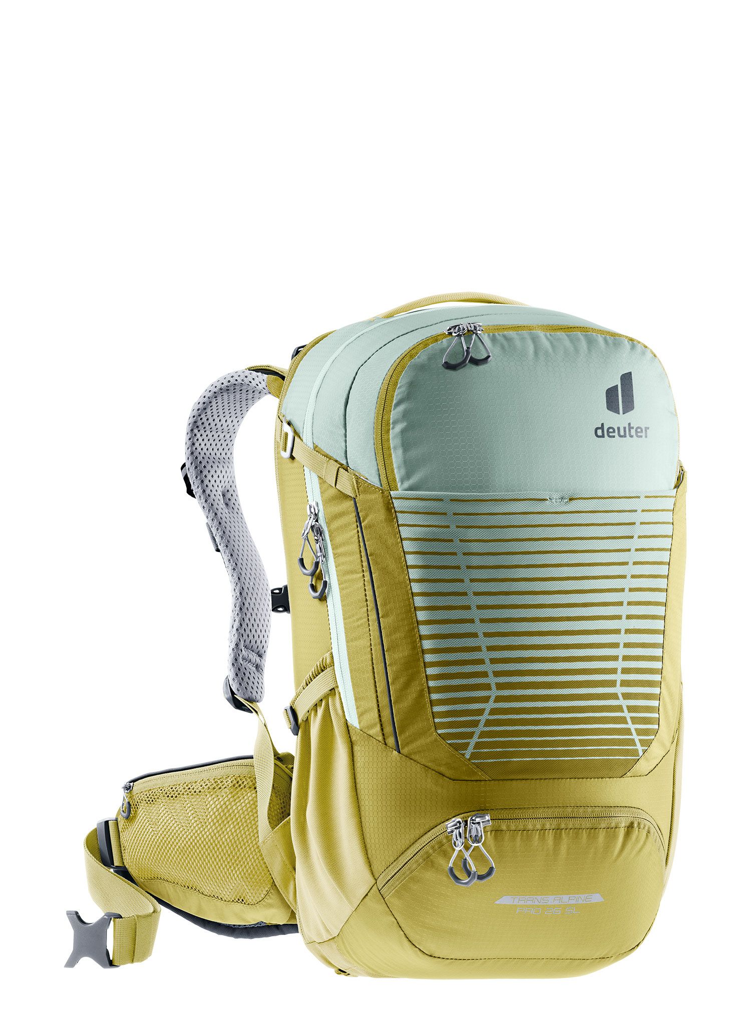 Ženski biciklistički ruksak Deuter Trans Alpine Pro 26 SL - frost/linden