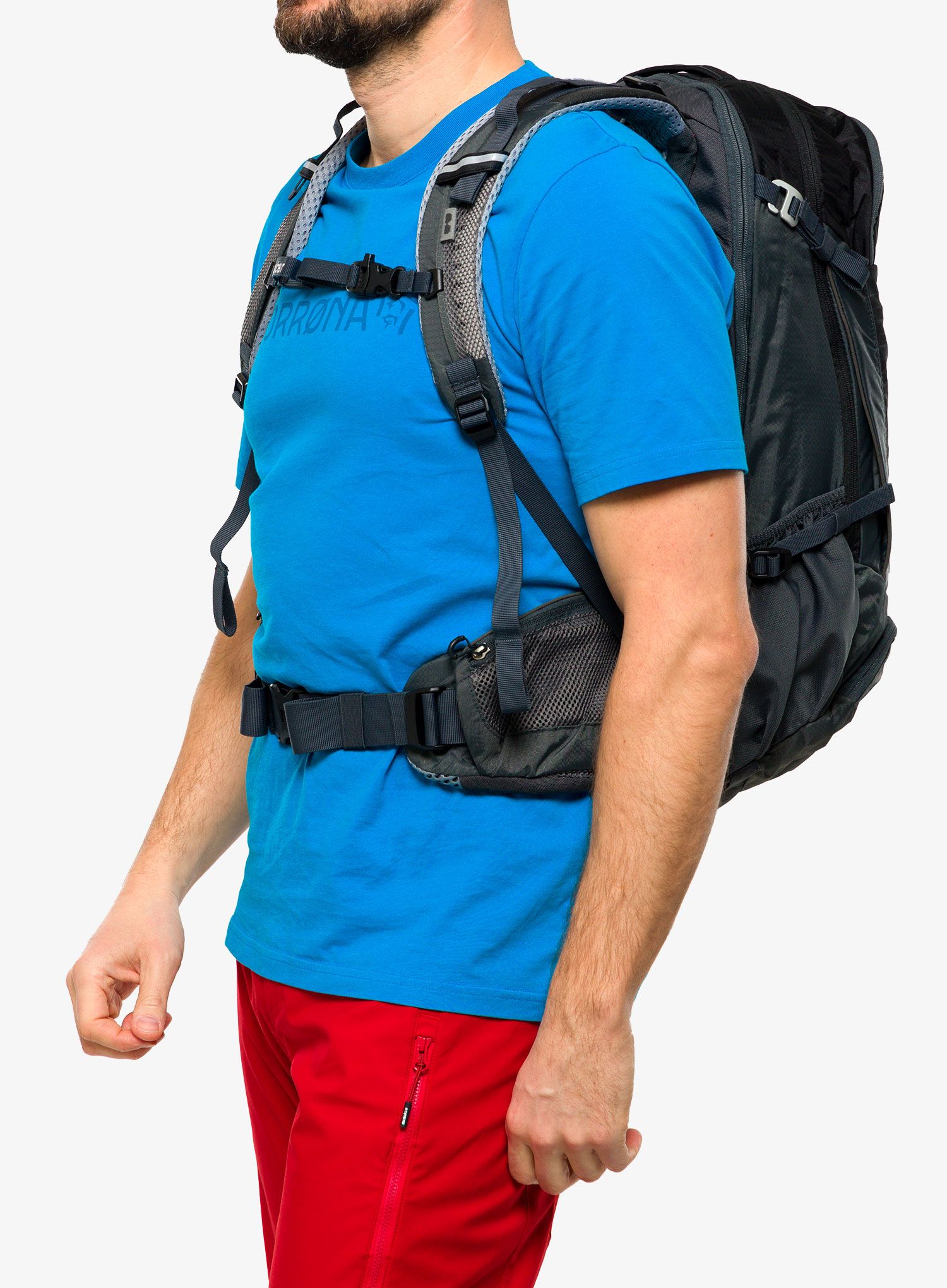 Biciklistički ruksak Deuter Trans Alpine Pro 28 - black/graphite