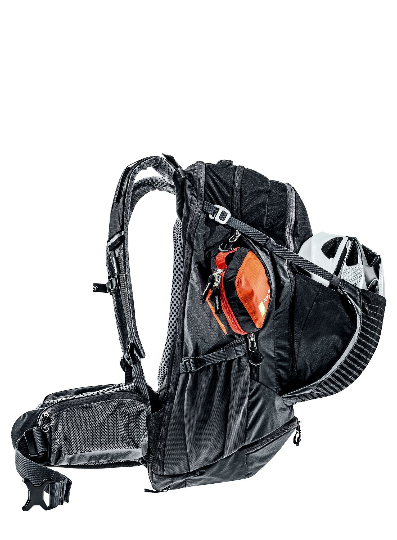 Biciklistički ruksak Deuter Trans Alpine Pro 28 - black/graphite