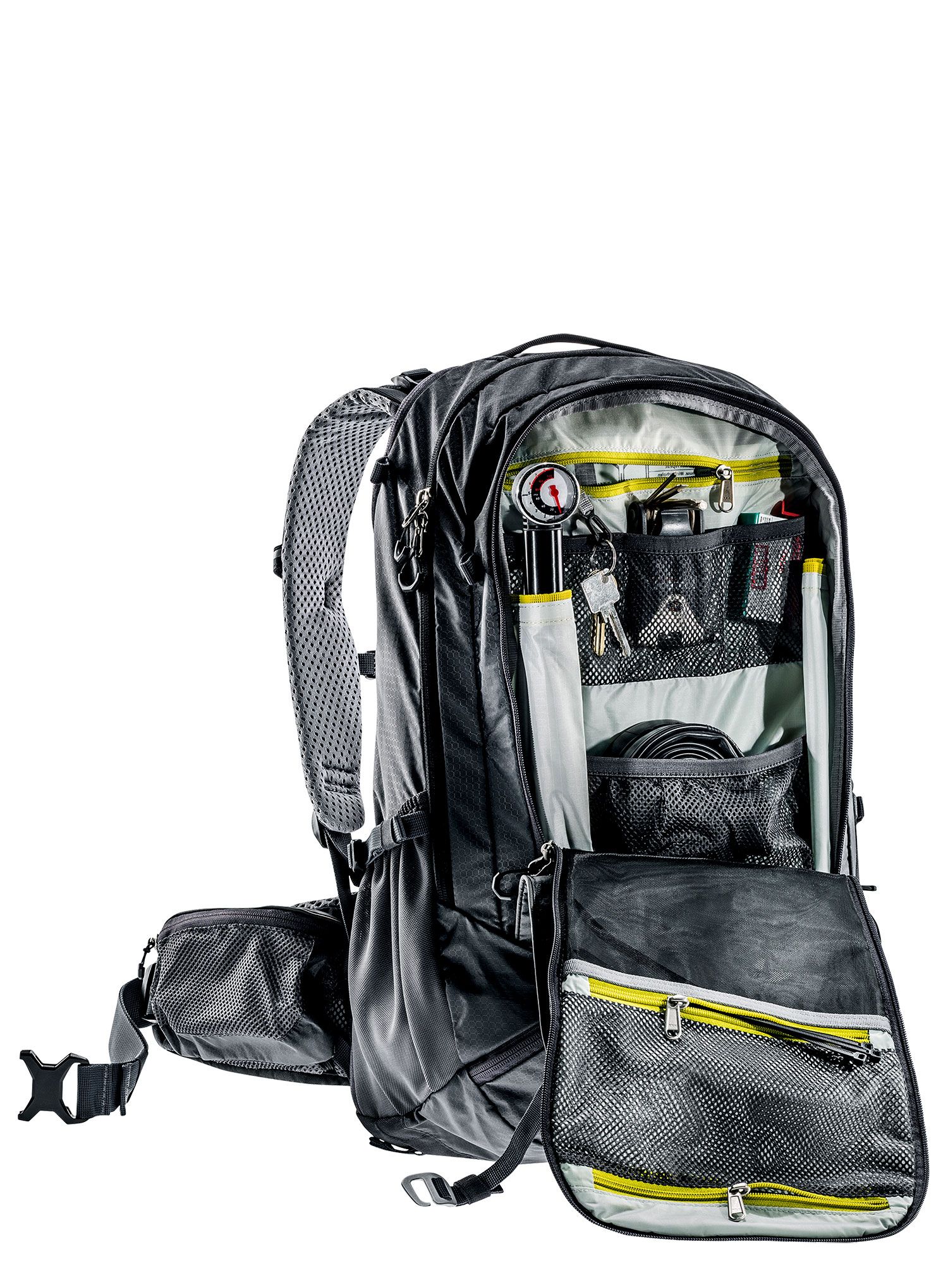 Biciklistički ruksak Deuter Trans Alpine Pro 28 - black/graphite