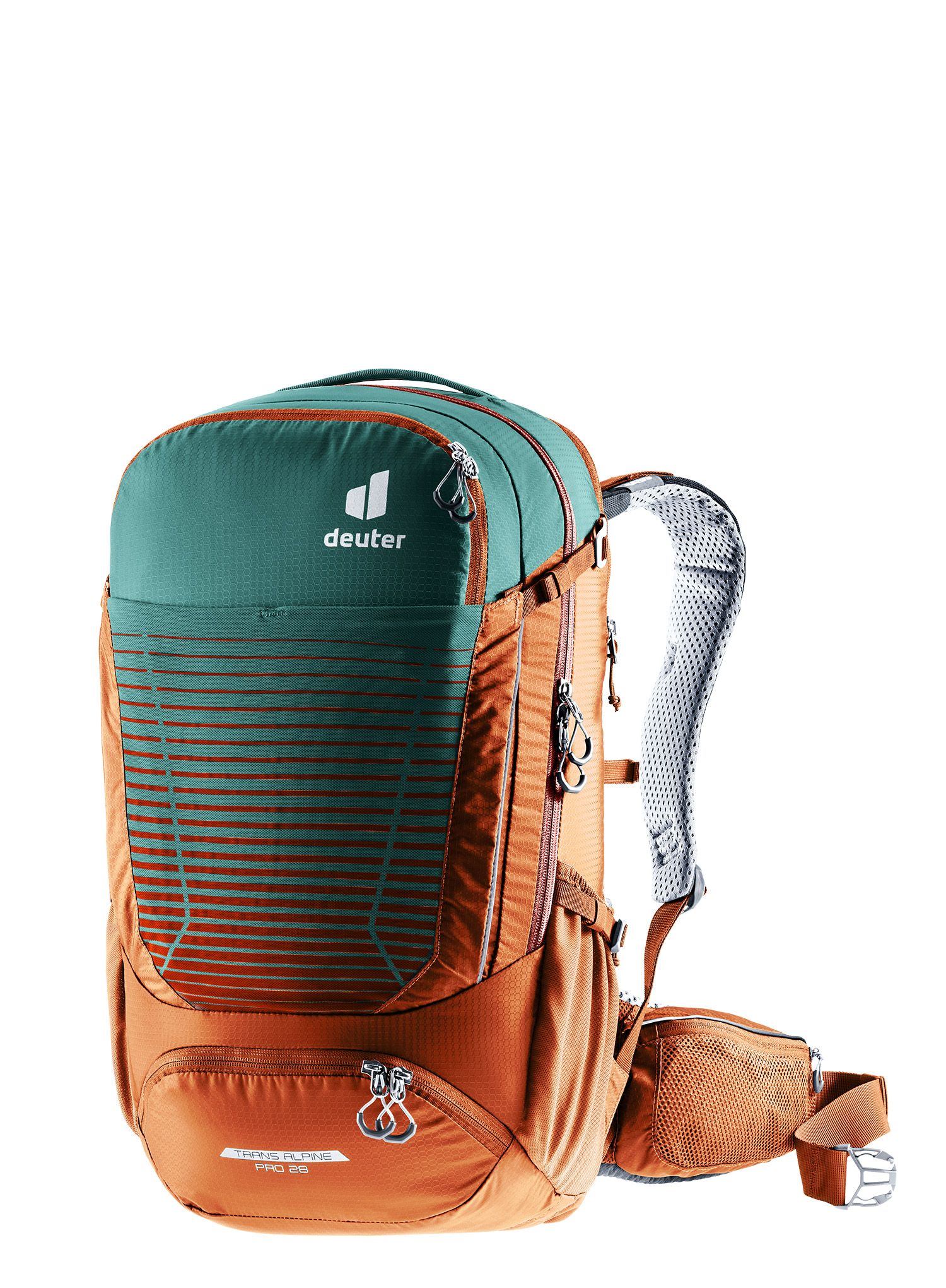 Biciklistički ruksak Deuter Trans Alpine Pro 28 - deepsea/chestnut