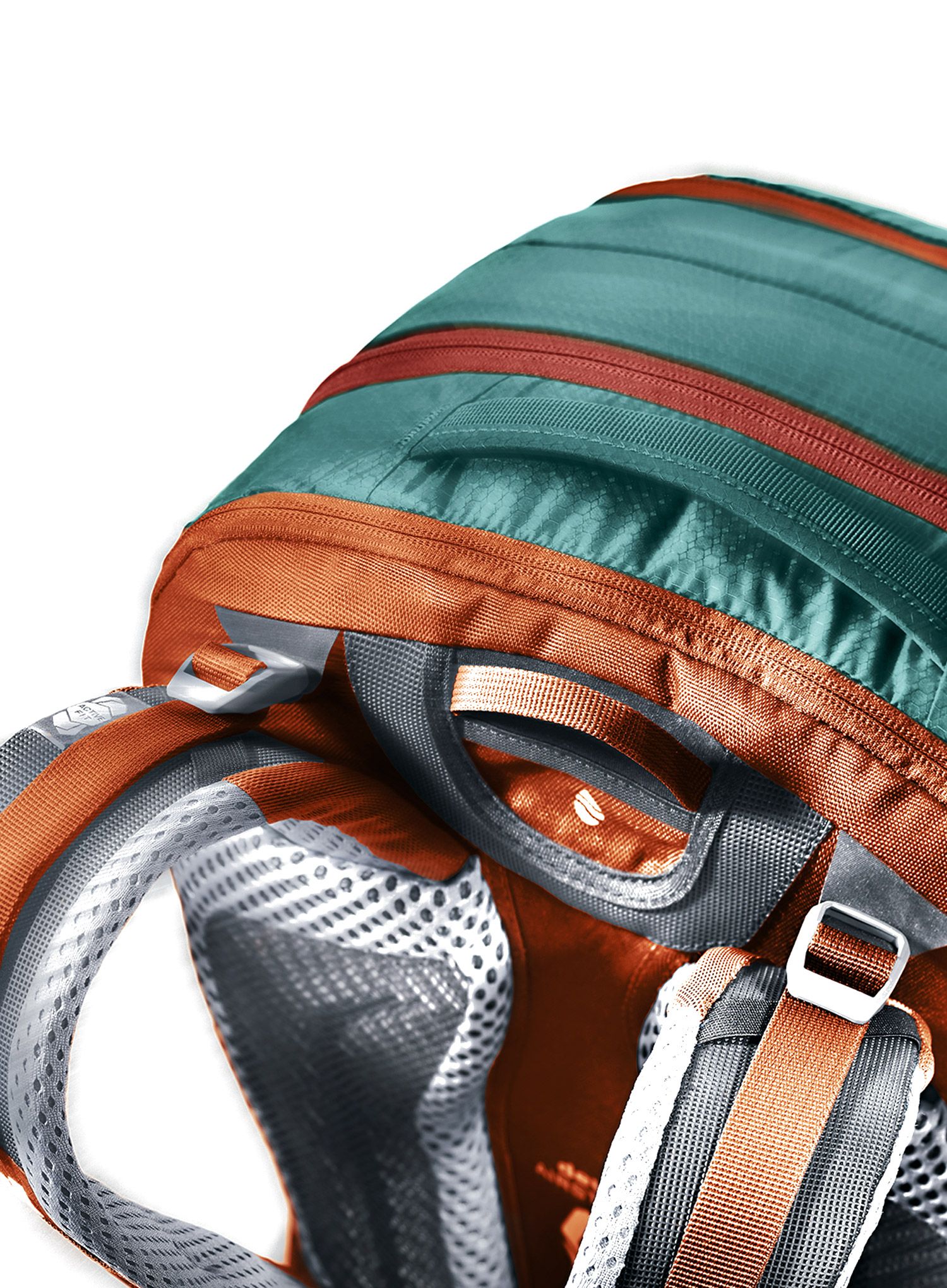 Biciklistički ruksak Deuter Trans Alpine Pro 28 - deepsea/chestnut
