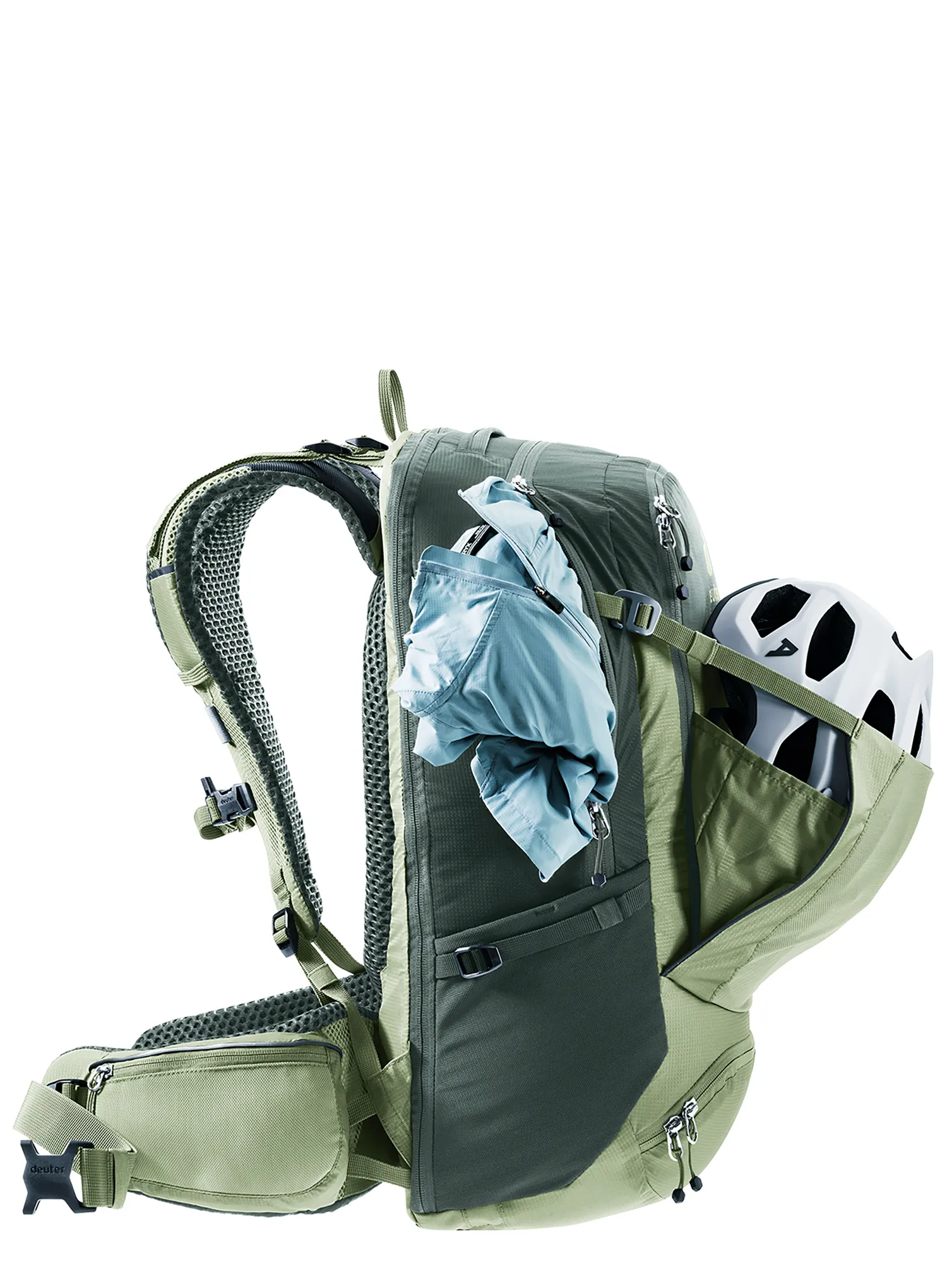 Biciklistički ruksak Deuter Trans Alpine Pro 28 - grove/ivy