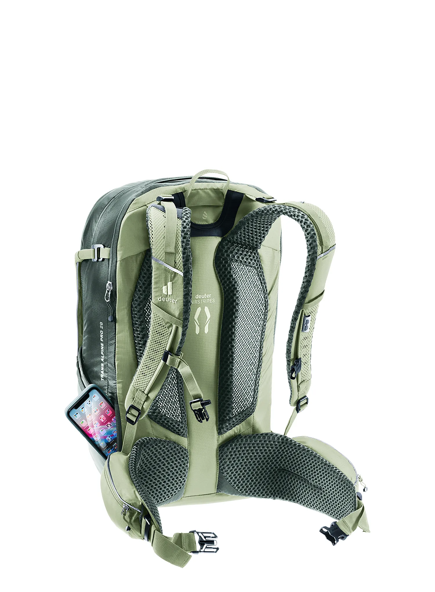 Biciklistički ruksak Deuter Trans Alpine Pro 28 - grove/ivy