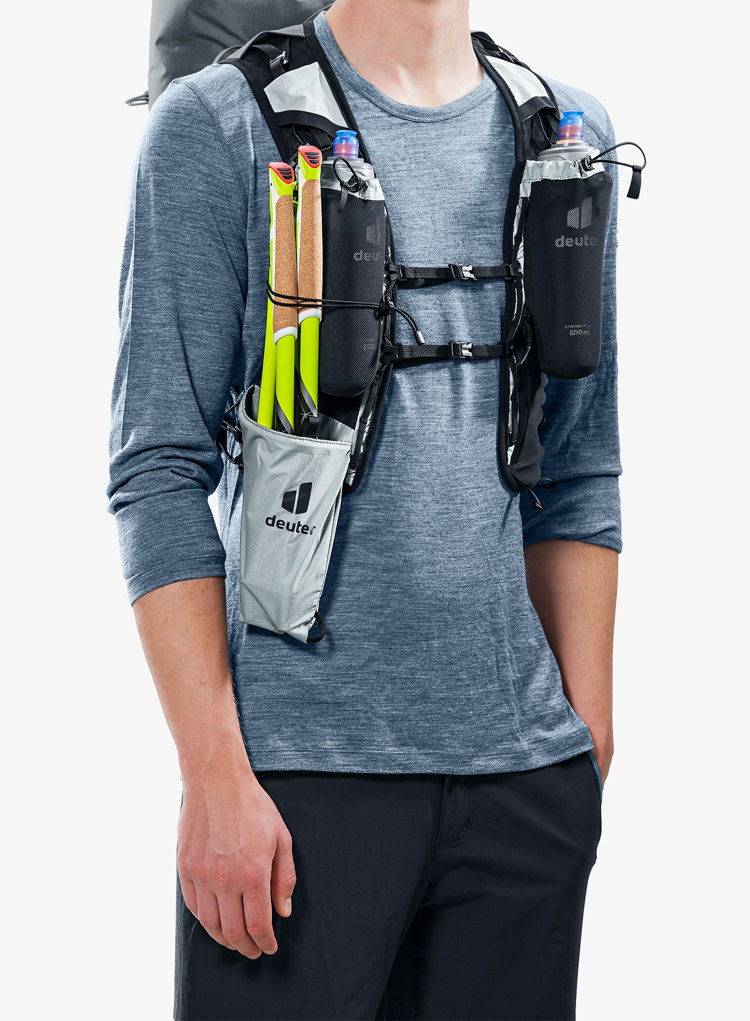 Planinarski ruksak Deuter Vertrail 16 - graphite/tin