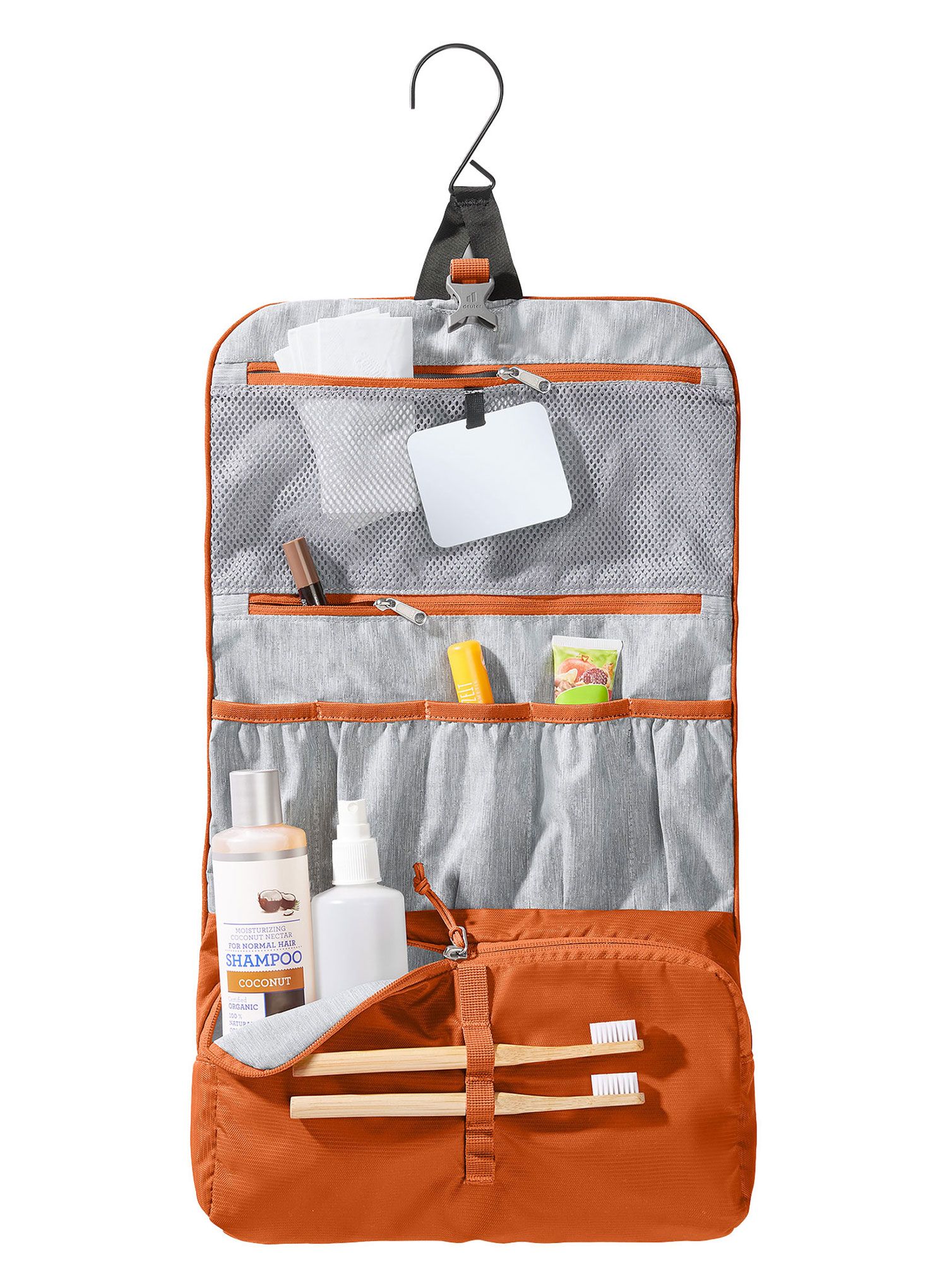 Toaletna torbica Deuter Wash Bag II - chestnut