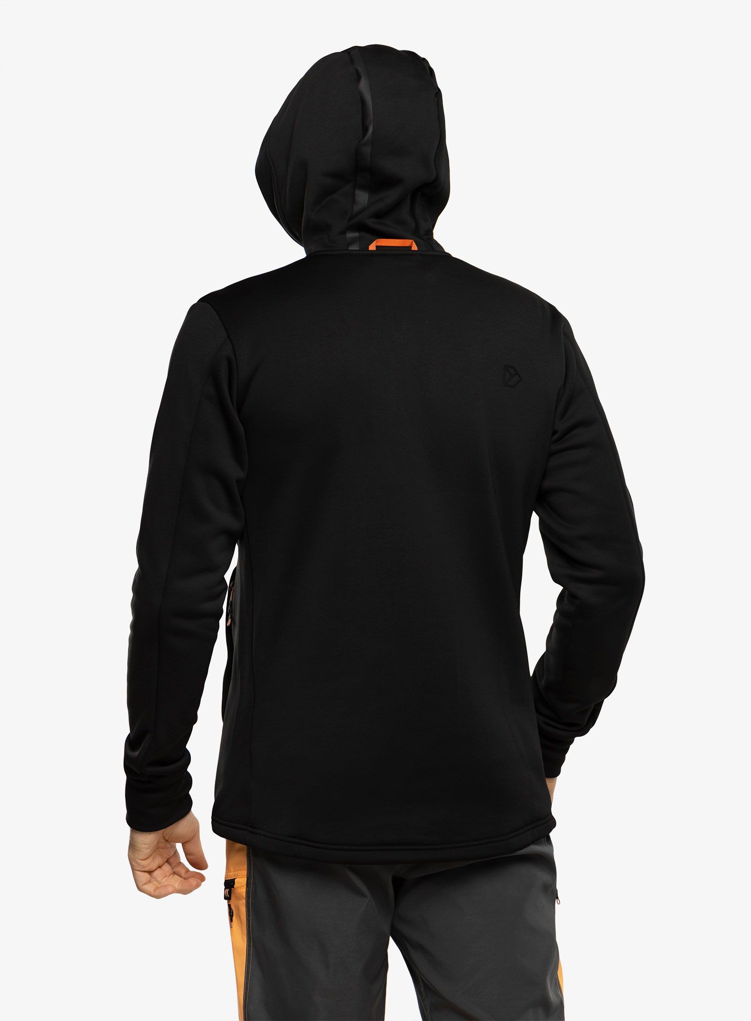 Majica s kapuljačom Didriksons Acke Full Zip 2 - black