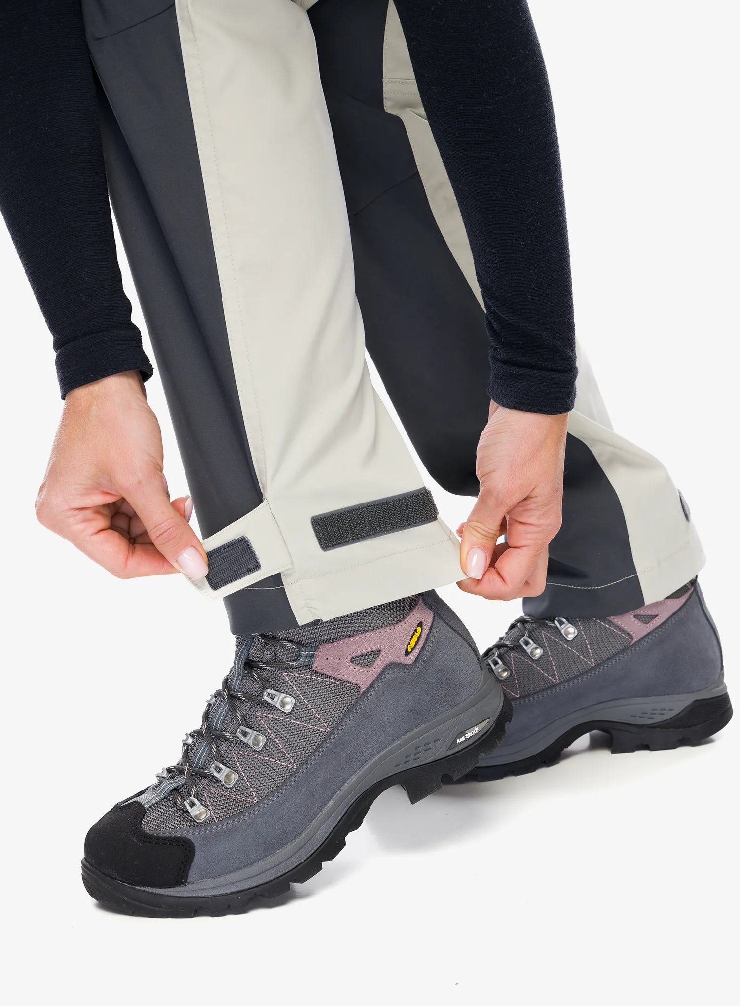 Ženske planinarske hlače Didriksons Ara Pants 2 - light beige