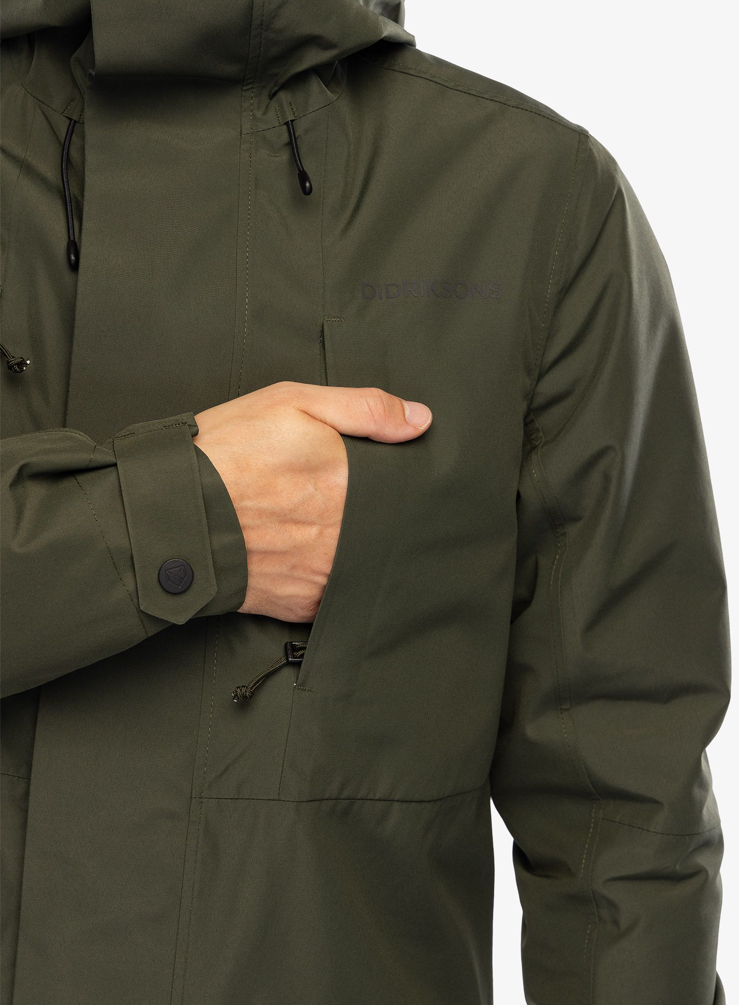 Kaput Didriksons Falke Parka - deep green