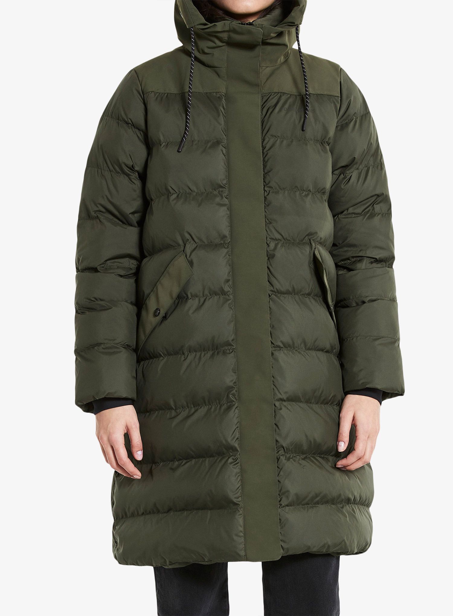 Ženski kaput Didriksons Fay Parka - deep green