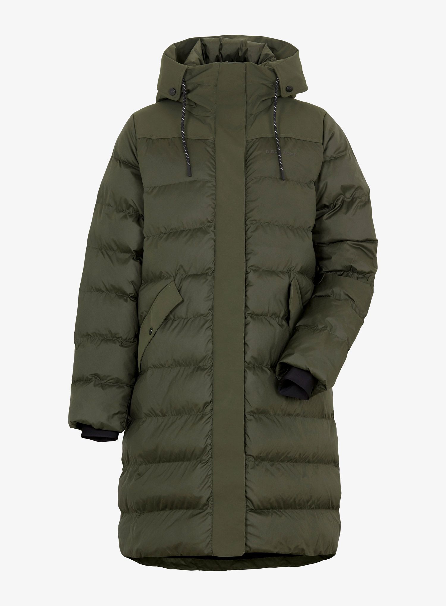 Ženski kaput Didriksons Fay Parka - deep green