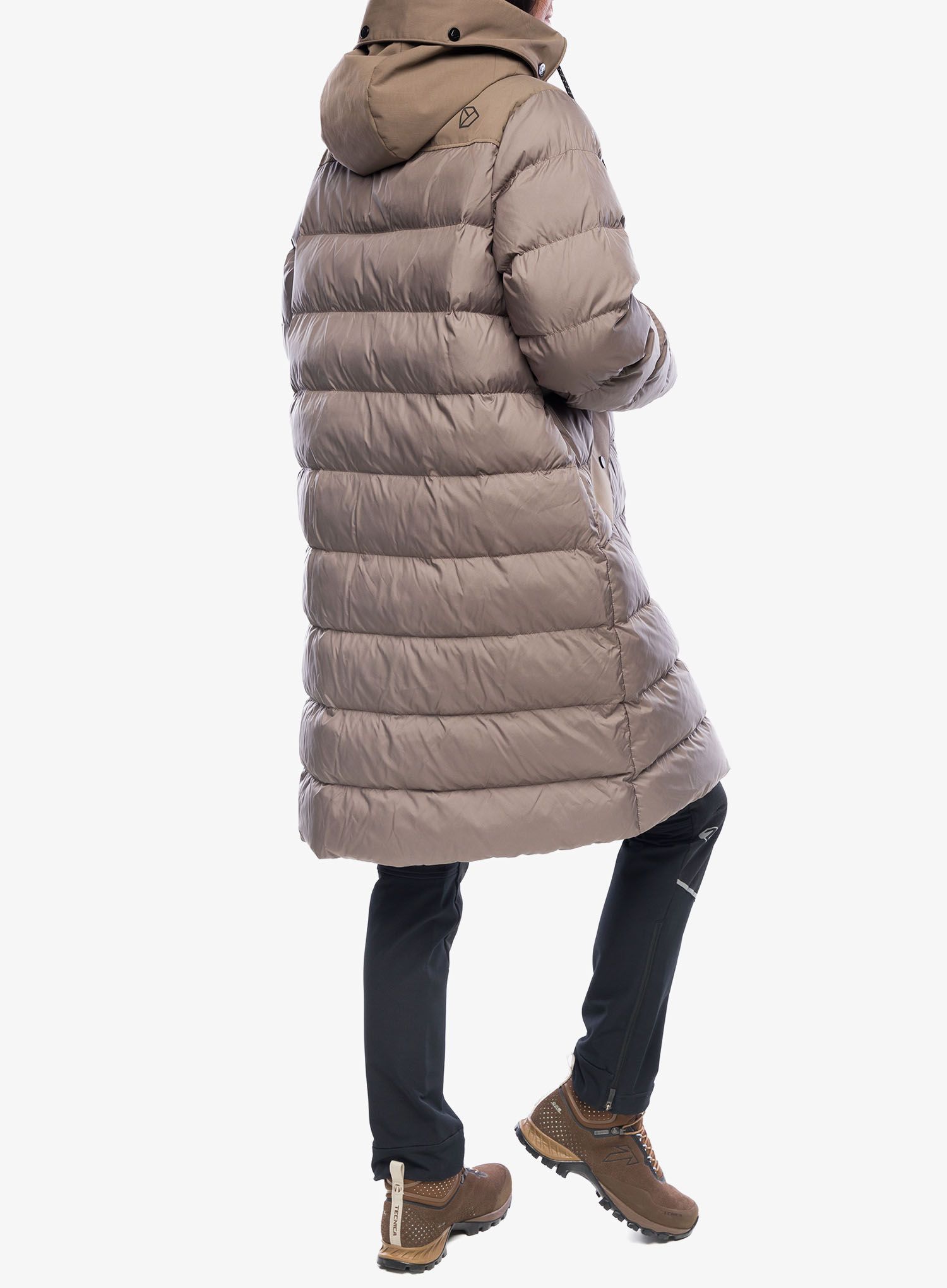 Ženska zimska parka Didriksons Fay Parka - bark