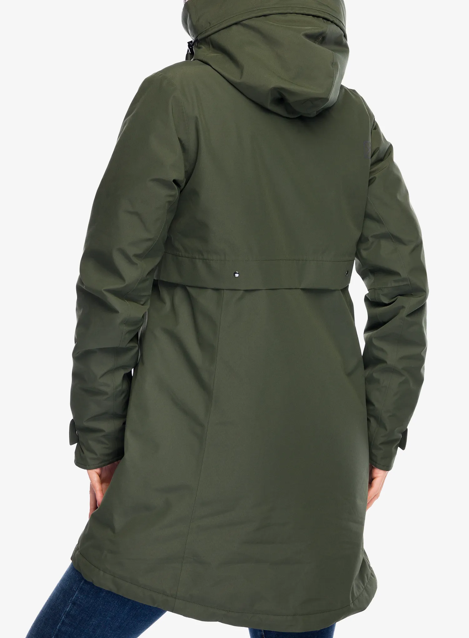 Ženski kaput Didriksons Helle Parka 5 - deep green