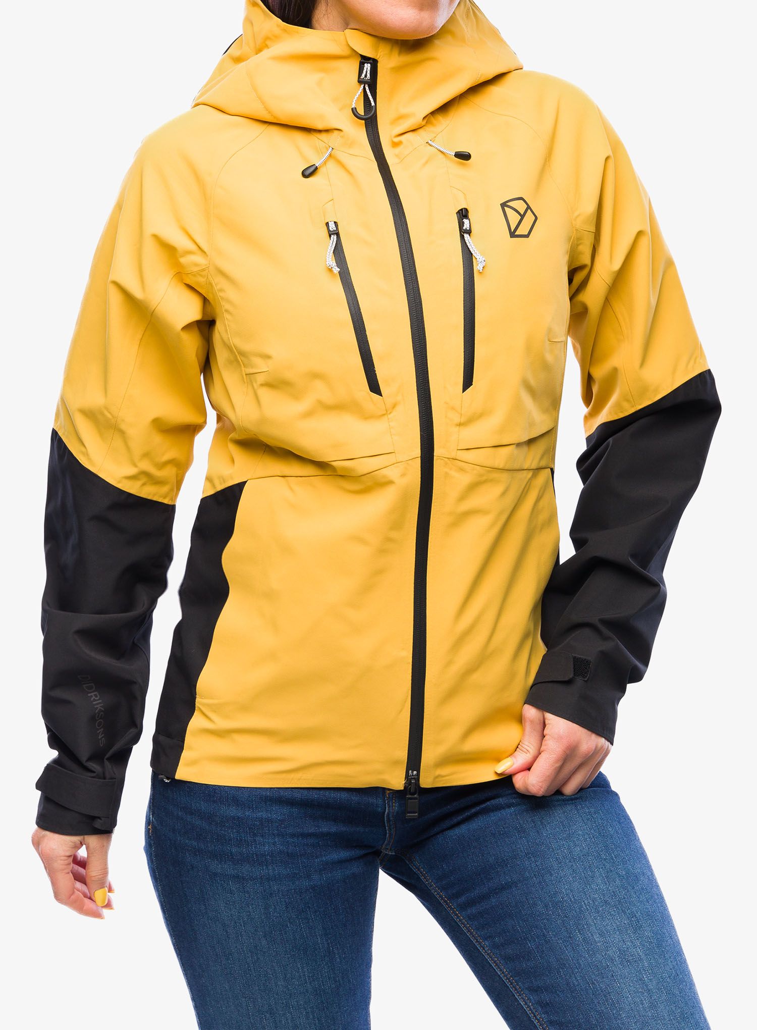Ženska kišna jakna Didriksons Indus Jacket 2 - mustard