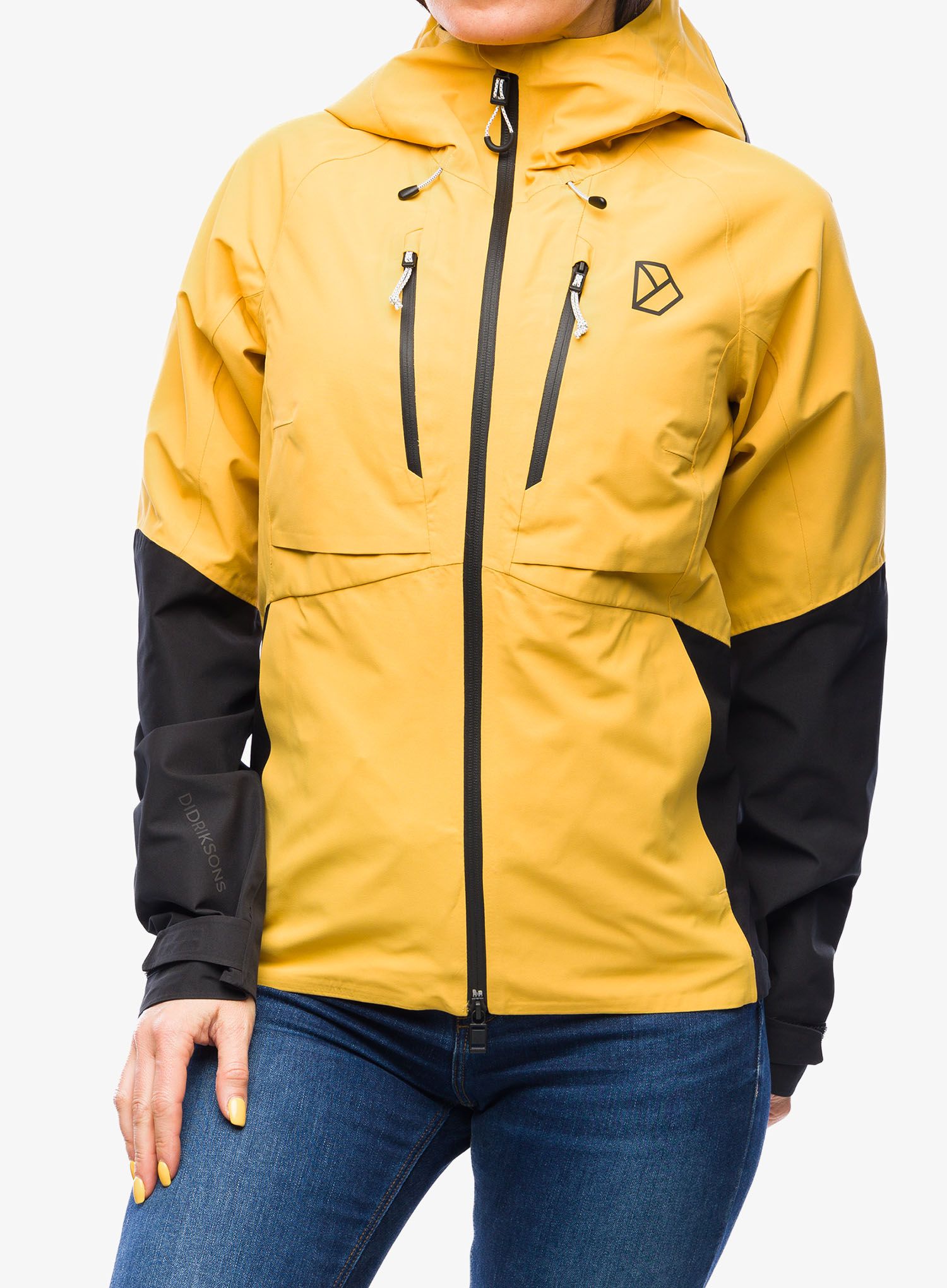 Ženska kišna jakna Didriksons Indus Jacket 2 - mustard