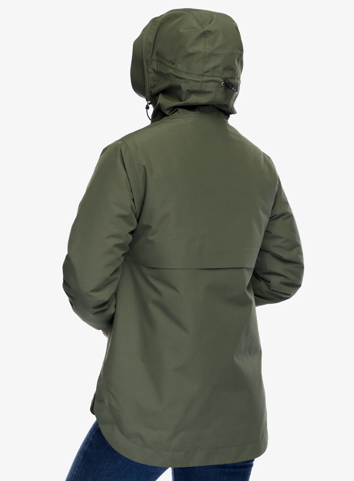 Jakna s postavom ženska Didriksons Jennie Jacket 2 - deep green