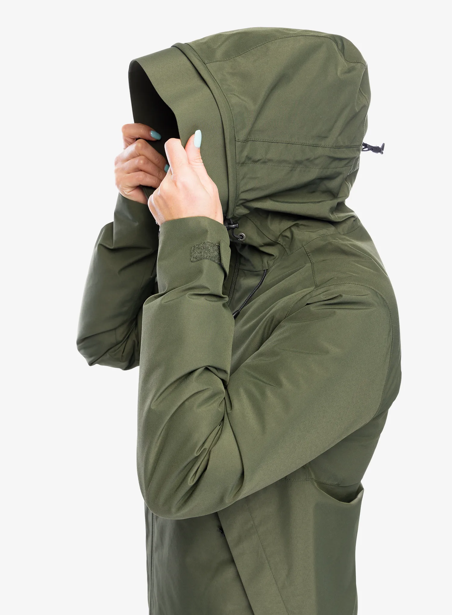 Jakna s postavom ženska Didriksons Jennie Jacket 2 - deep green