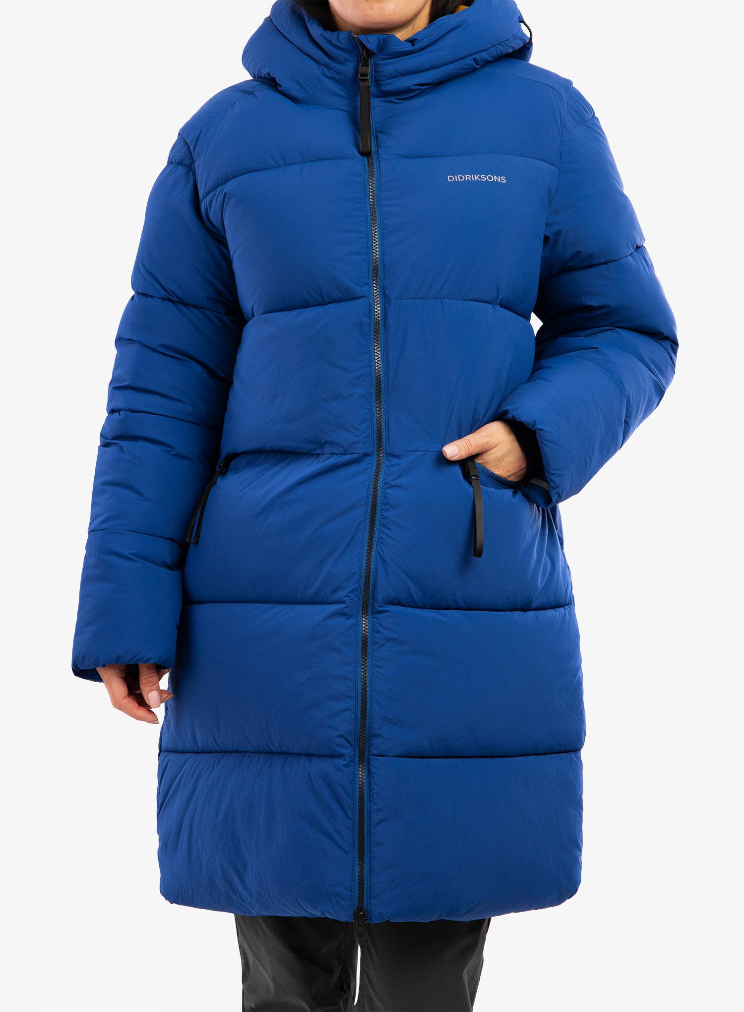 Ženski kaput Didriksons Nomi Parka 2 - blue water