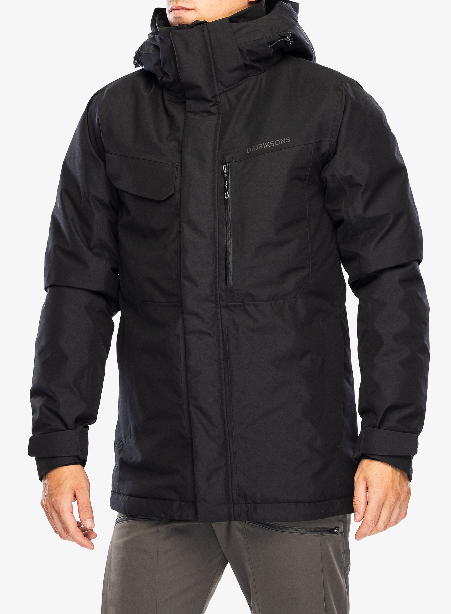 Jakna s postavom Didriksons Stefan Jacket - black