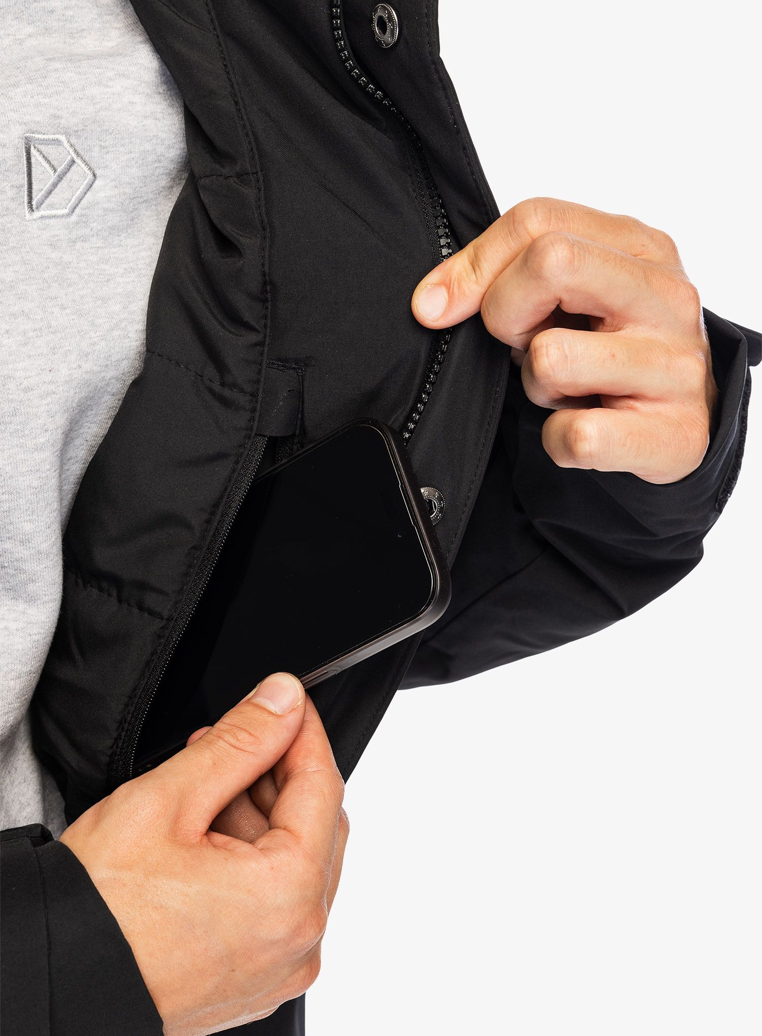 Jakna s postavom Didriksons Stefan Jacket - black