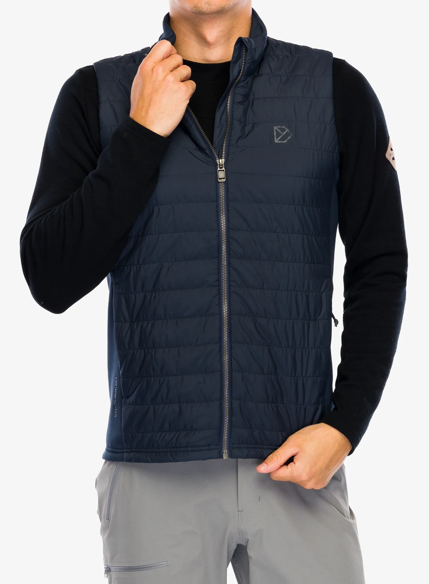 Prsluk Didriksons Ubbe Vest 4 - navy