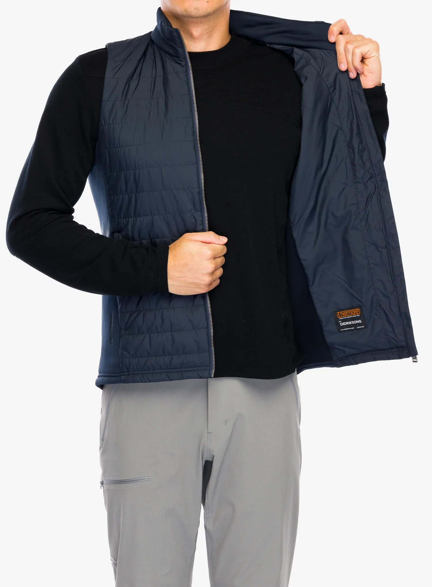 Prsluk Didriksons Ubbe Vest 4 - navy