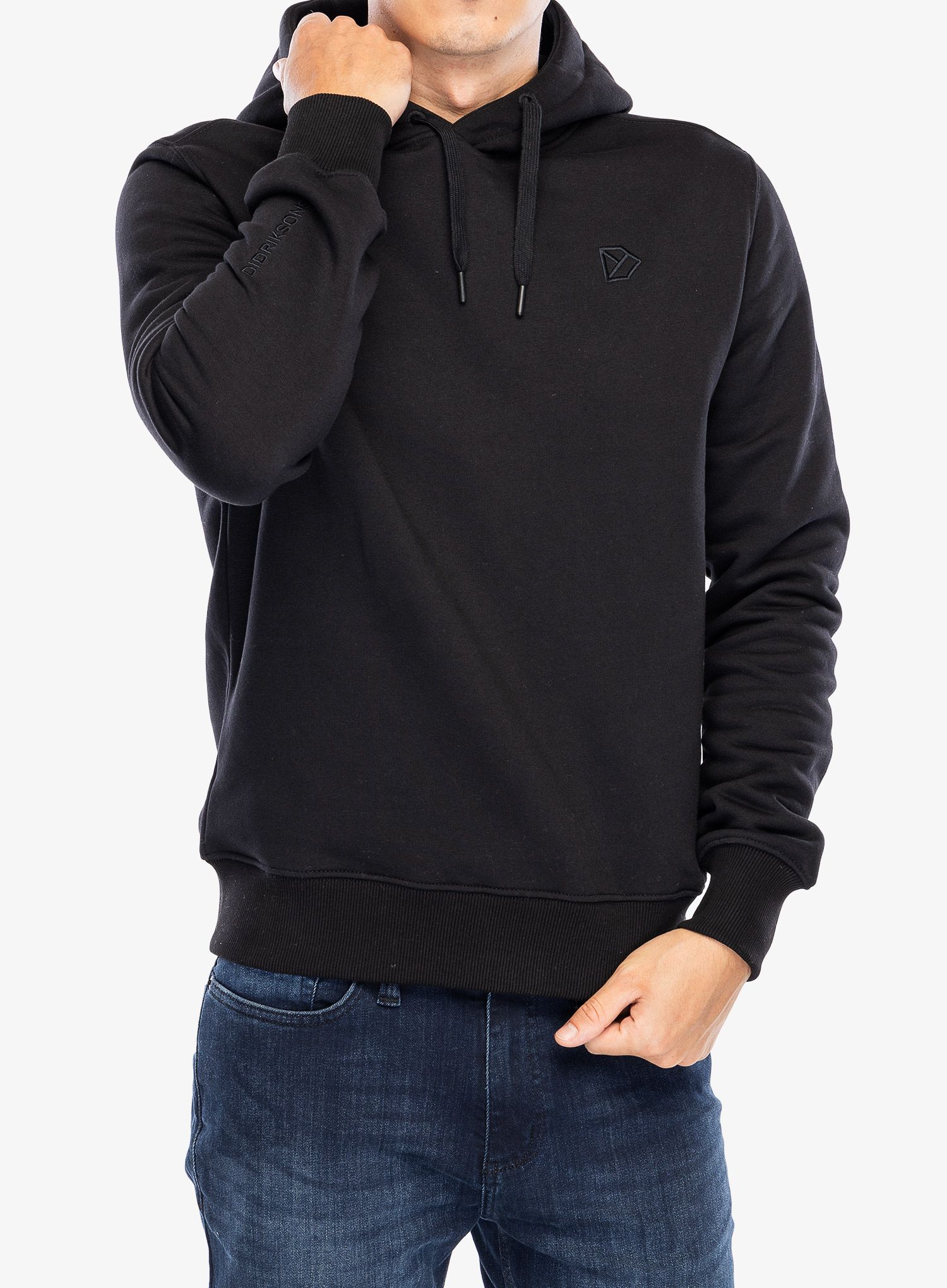 Majica s kapuljačom Didriksons Ven Hoodie - black