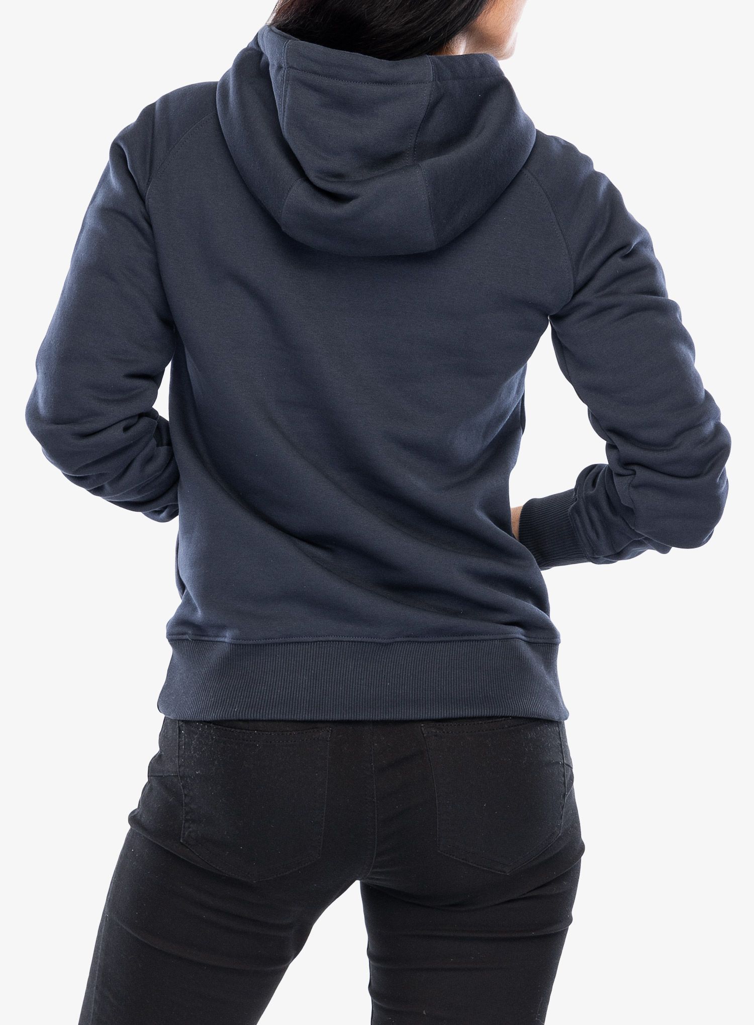 Dukserica s kapuljačom ženska Didriksons Ven Hoodie - navy