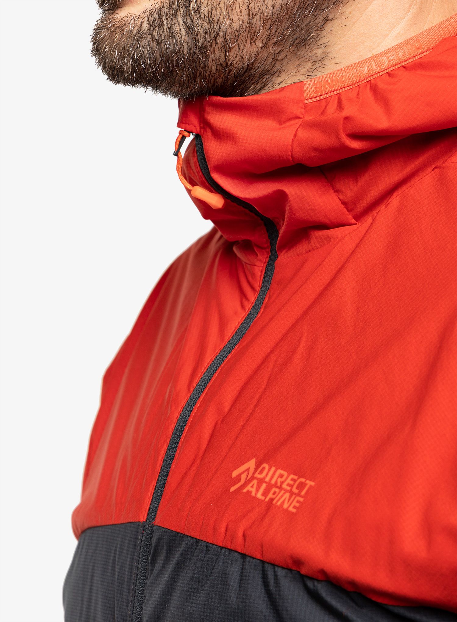 Jakna s postavom Direct Alpine Alpha Jacket - brick/anthracite