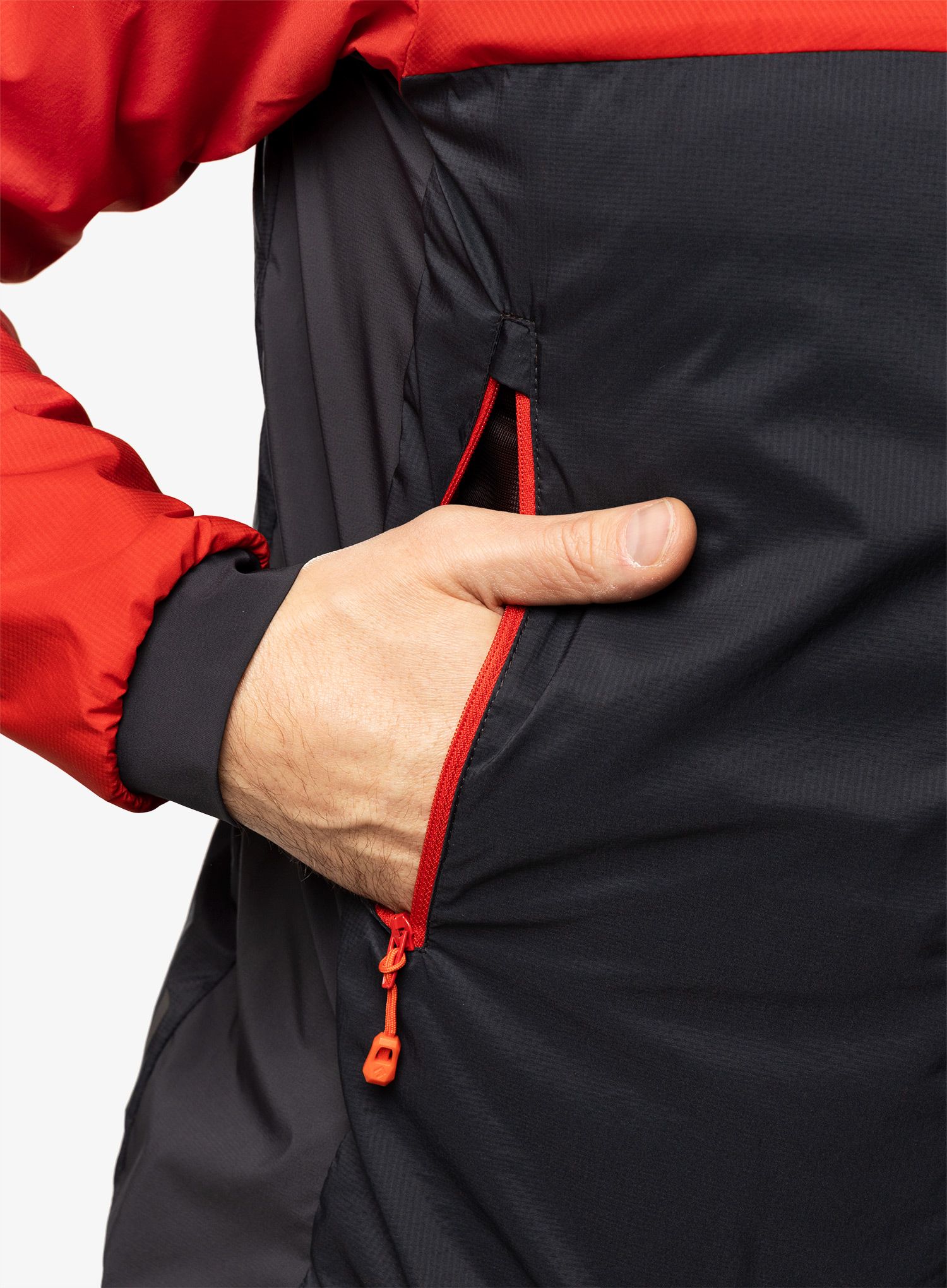 Jakna s postavom Direct Alpine Alpha Jacket - brick/anthracite