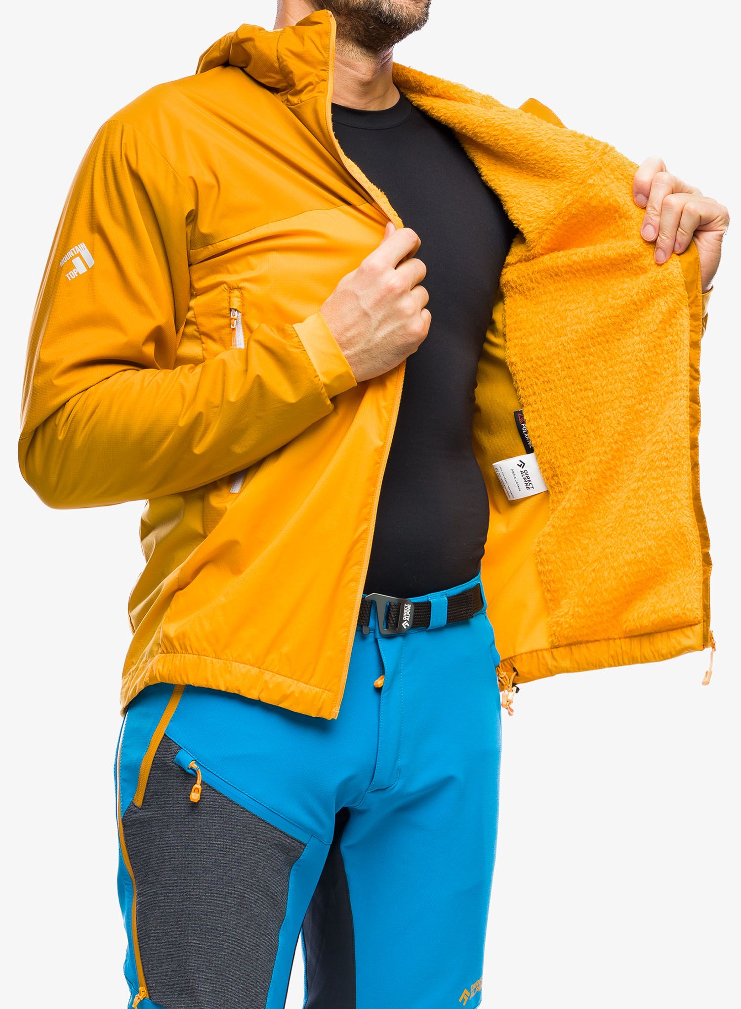 Jakna s postavom Direct Alpine Alpha Jacket - mango/caramel