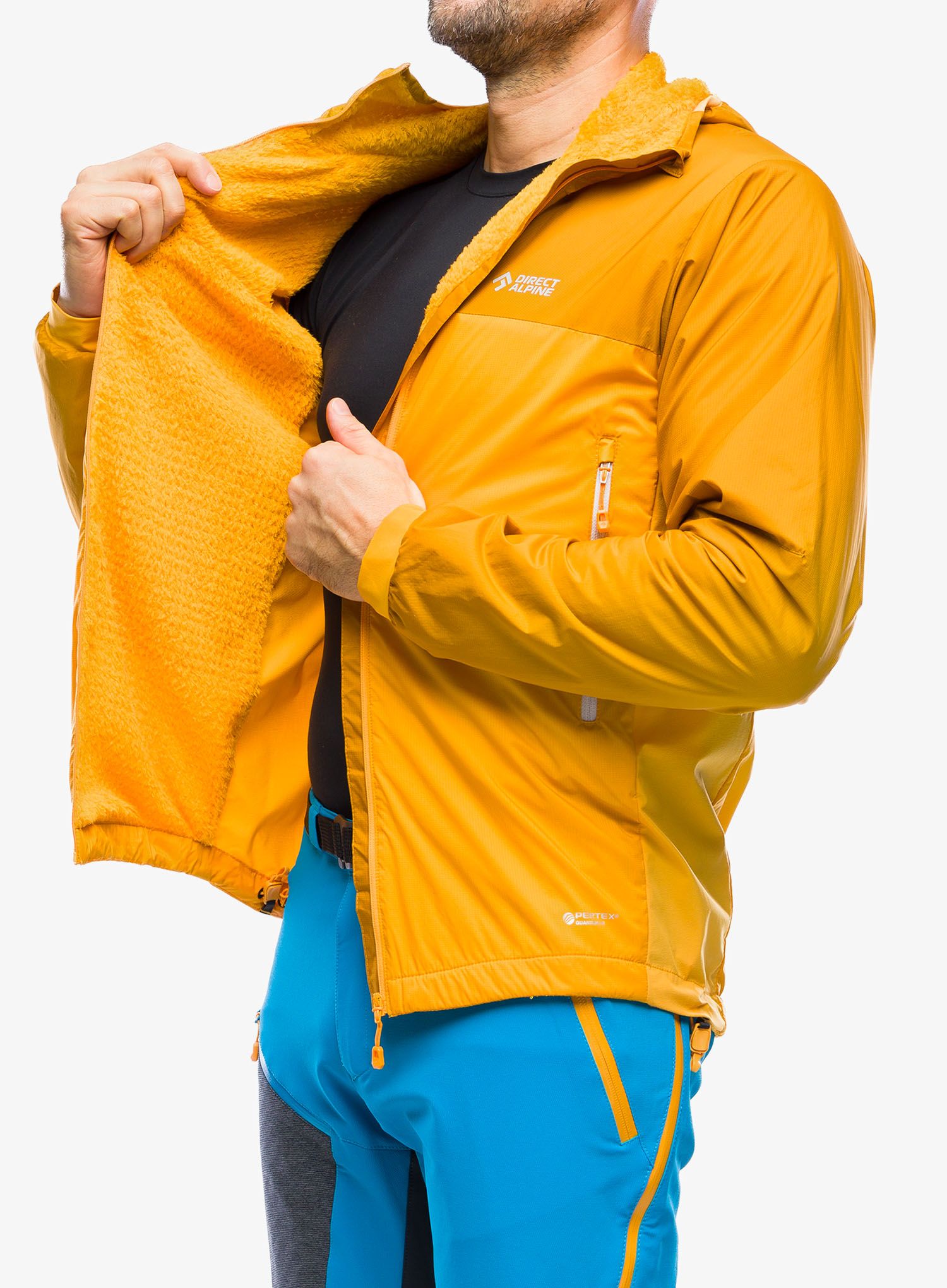 Jakna s postavom Direct Alpine Alpha Jacket - mango/caramel